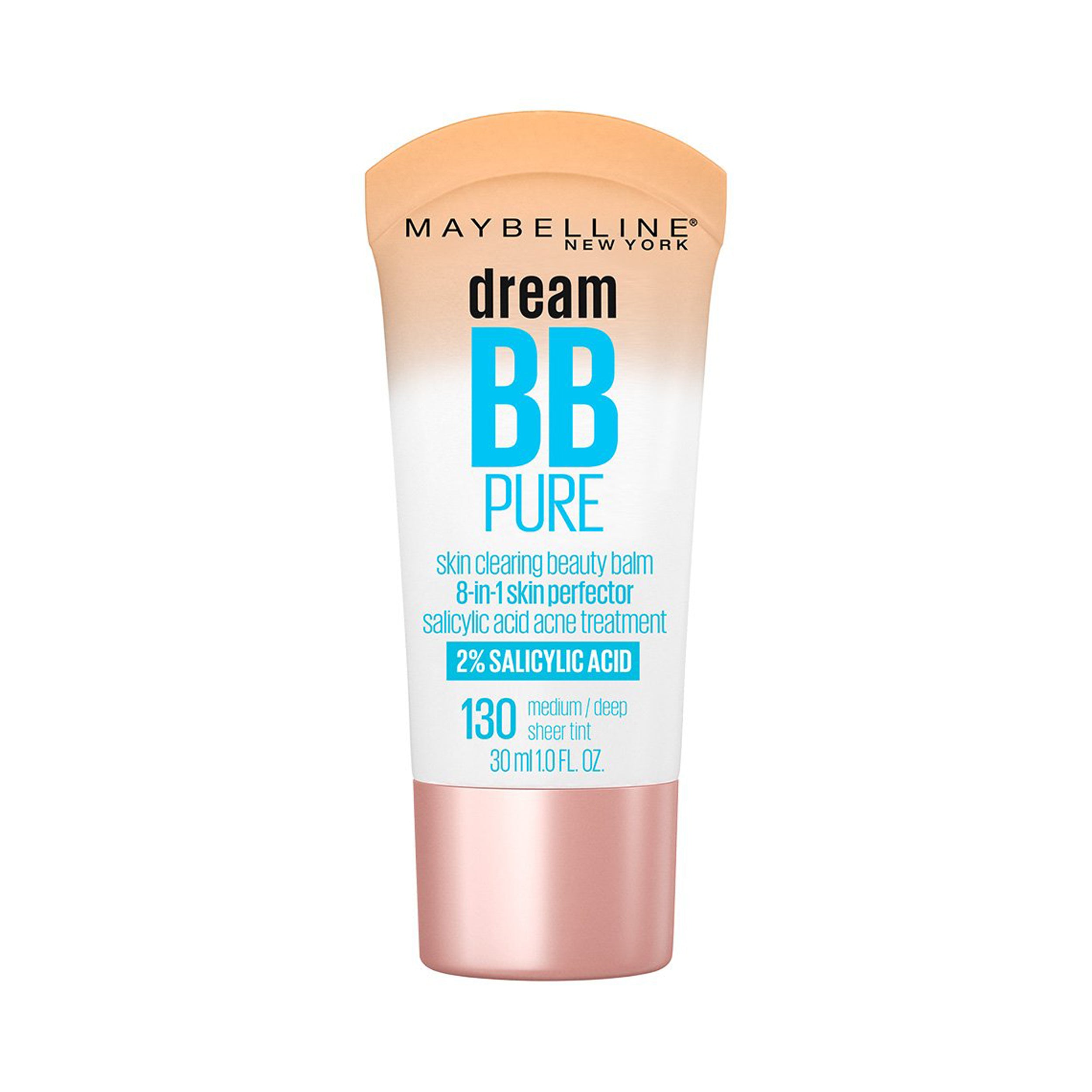 Maybelline Dream BB Pure BB Creams 130 Medium Deep Sheer Tint
