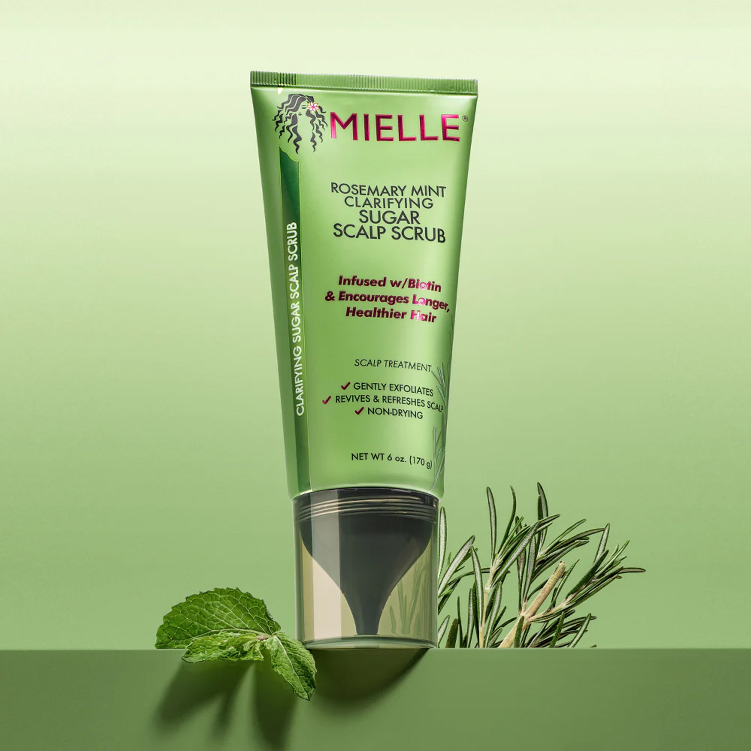 Mielle Organics Rosemary Mint Clarifying Sugar Scalp Scrub 170 g