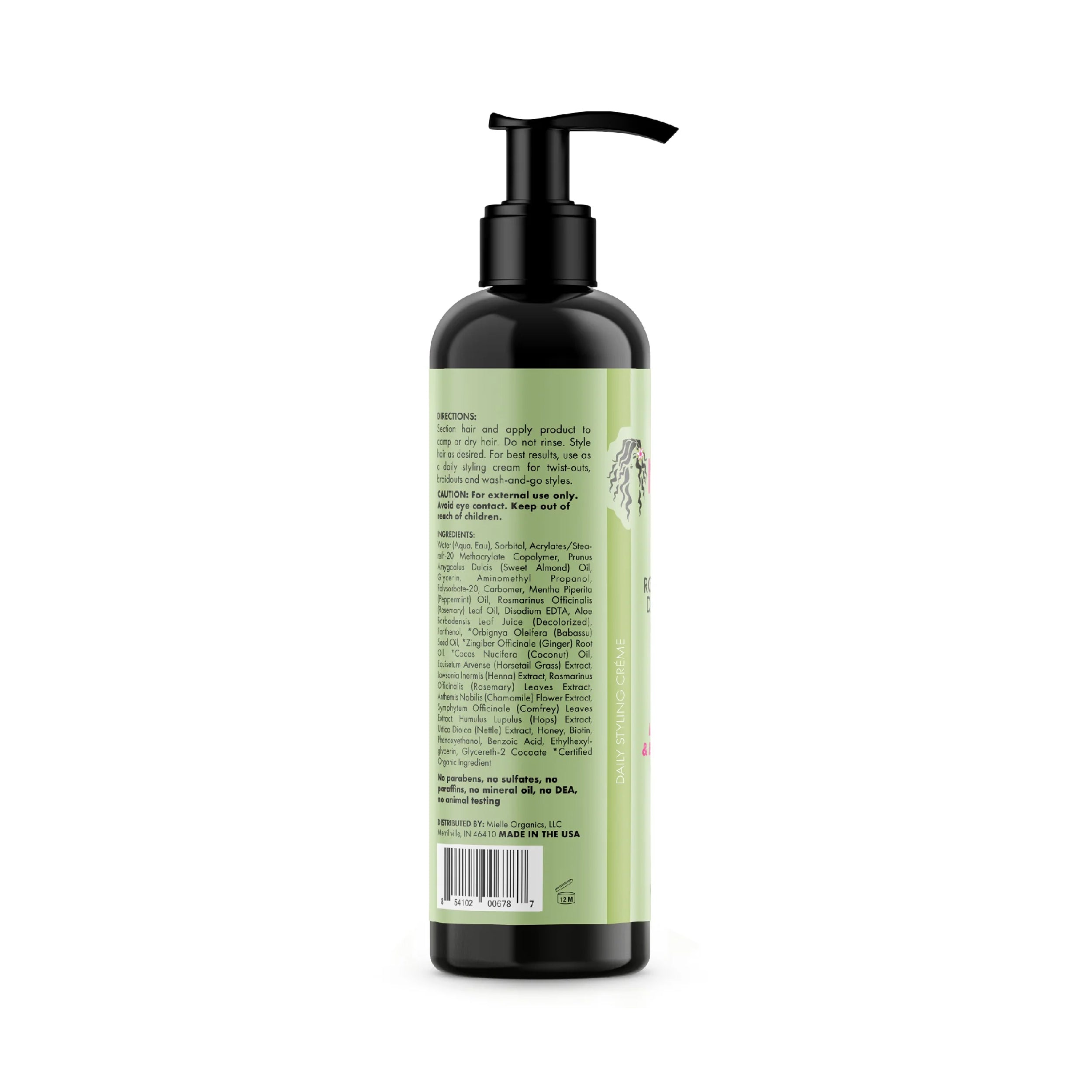 Mielle Organics Rosemary Mint Daily Styling Créme 240 mL