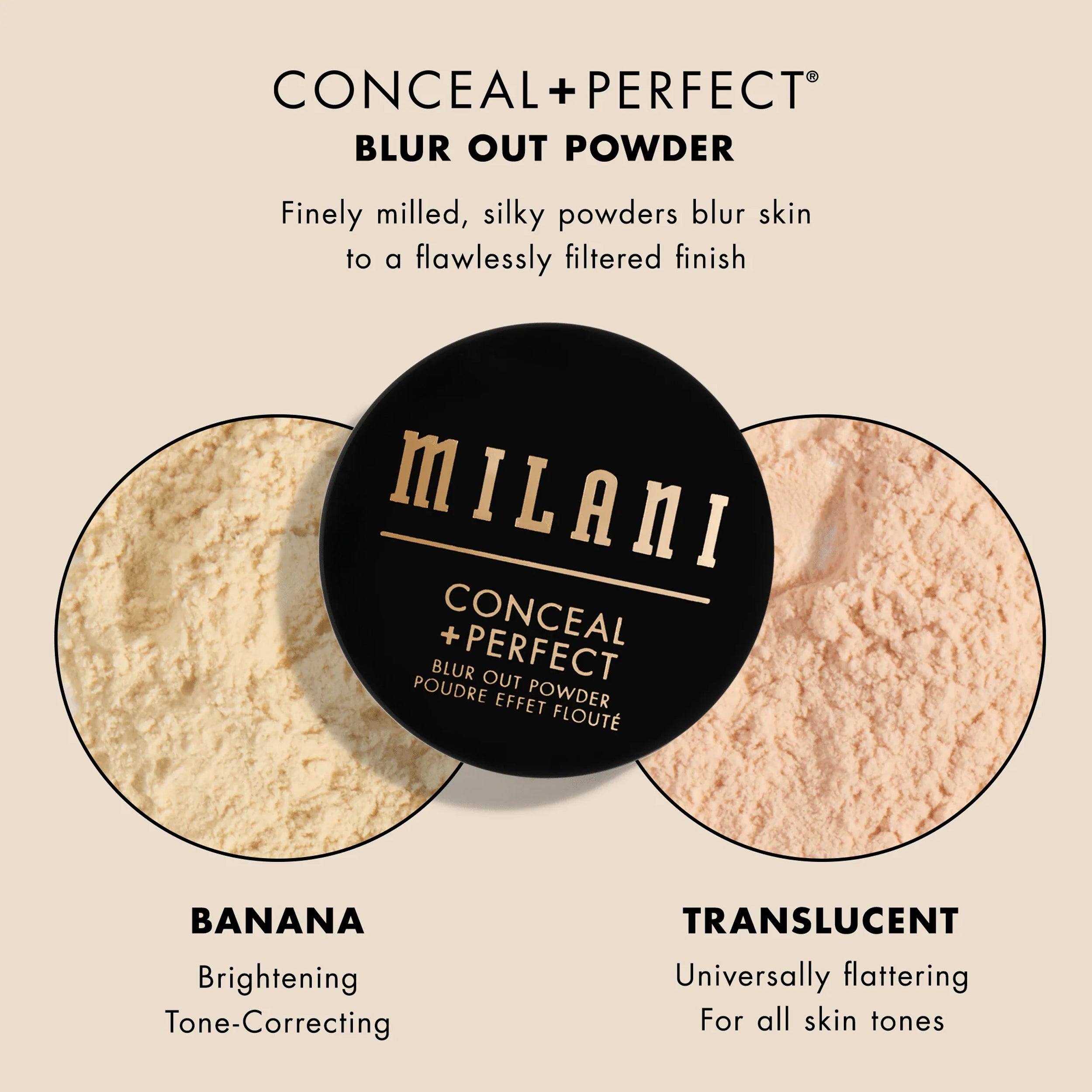 Milani Cosmetics Conceal Perfect Blur Out Powder Transparent 5 g
