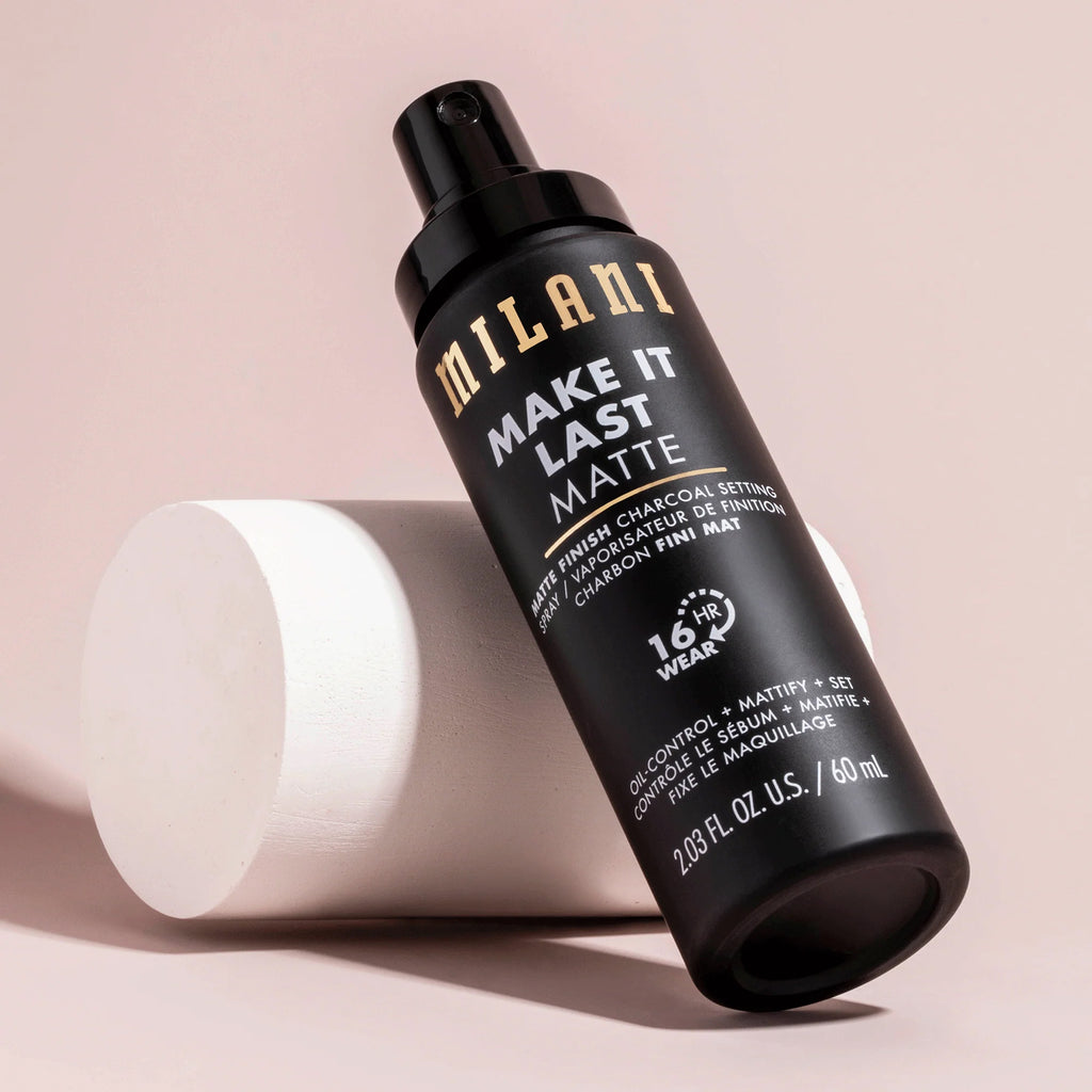 Milani Cosmetics Make It Last Matte Finish Charcoal Setting Spray 60 mL