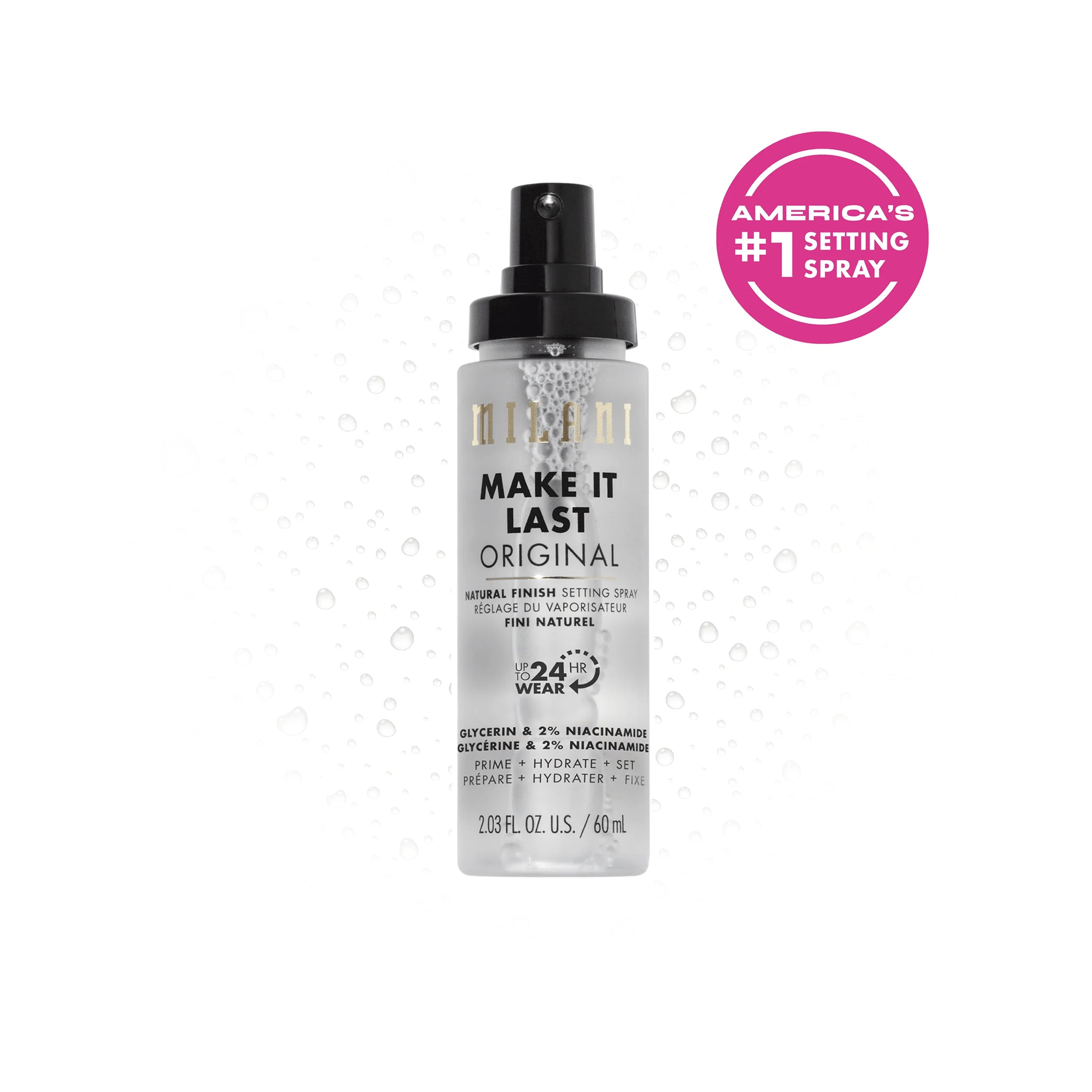 Milani Cosmetics Make It Last Natural Finish Setting Spray 60 mL
