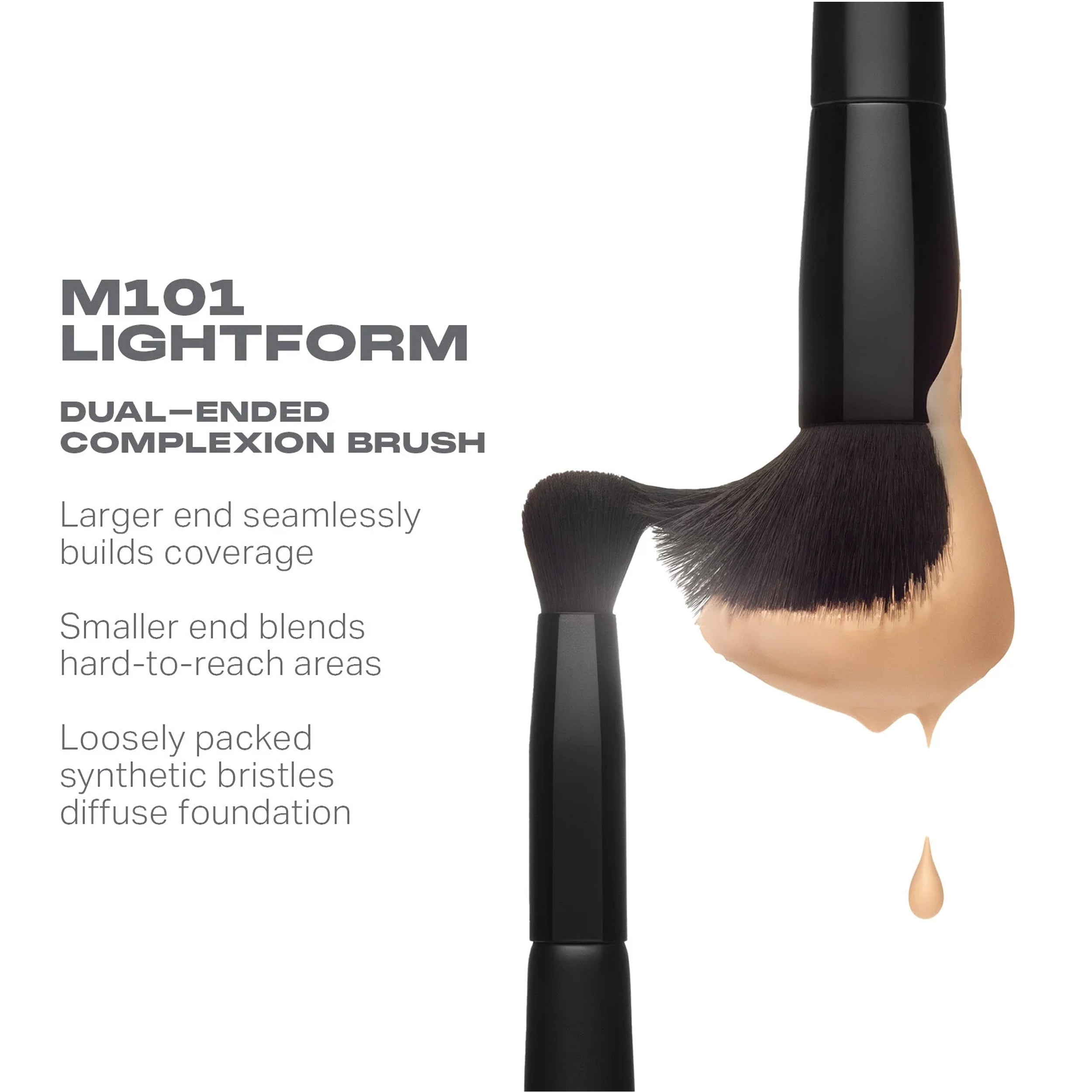 M101 - Lightform Dual Ended Complexion Brush