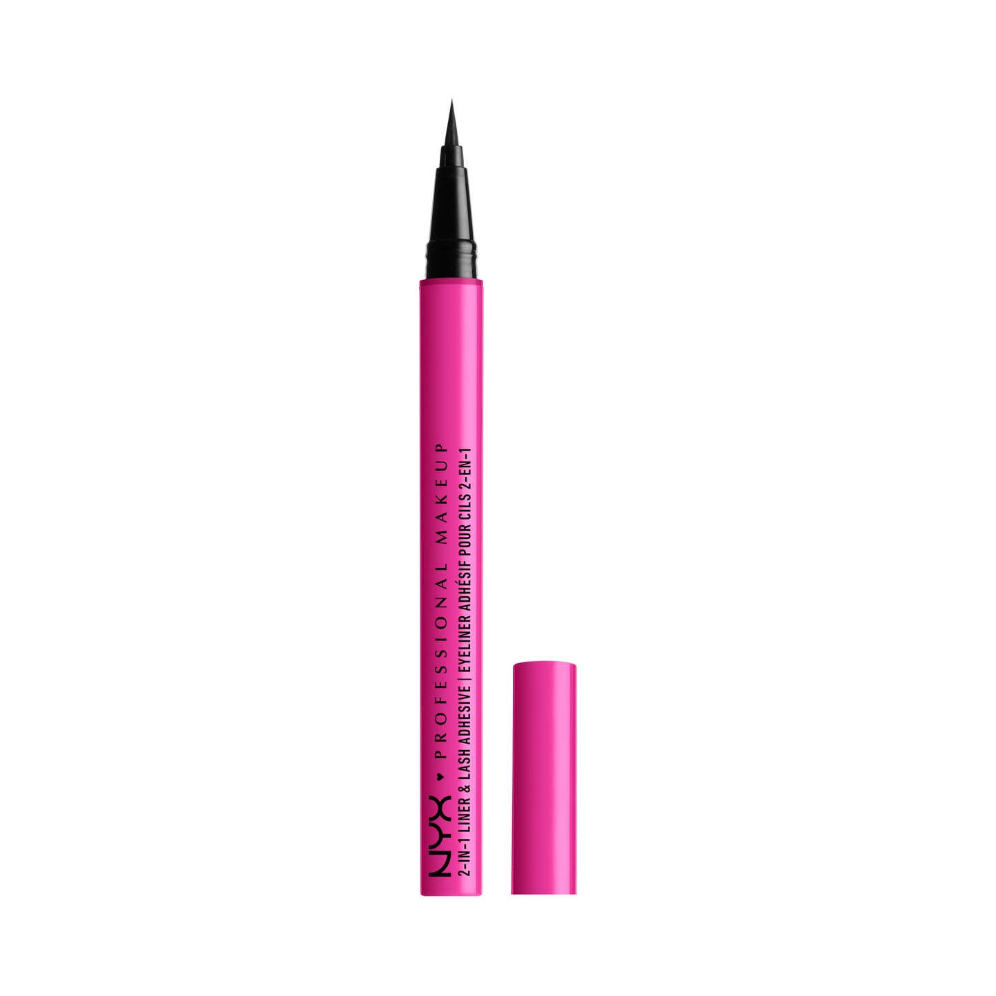 NYX Cosmetics Professional Makeup - Jumbo Lash! 2-in-1 Liner Lash Adhesive Baddest Black 1 mL