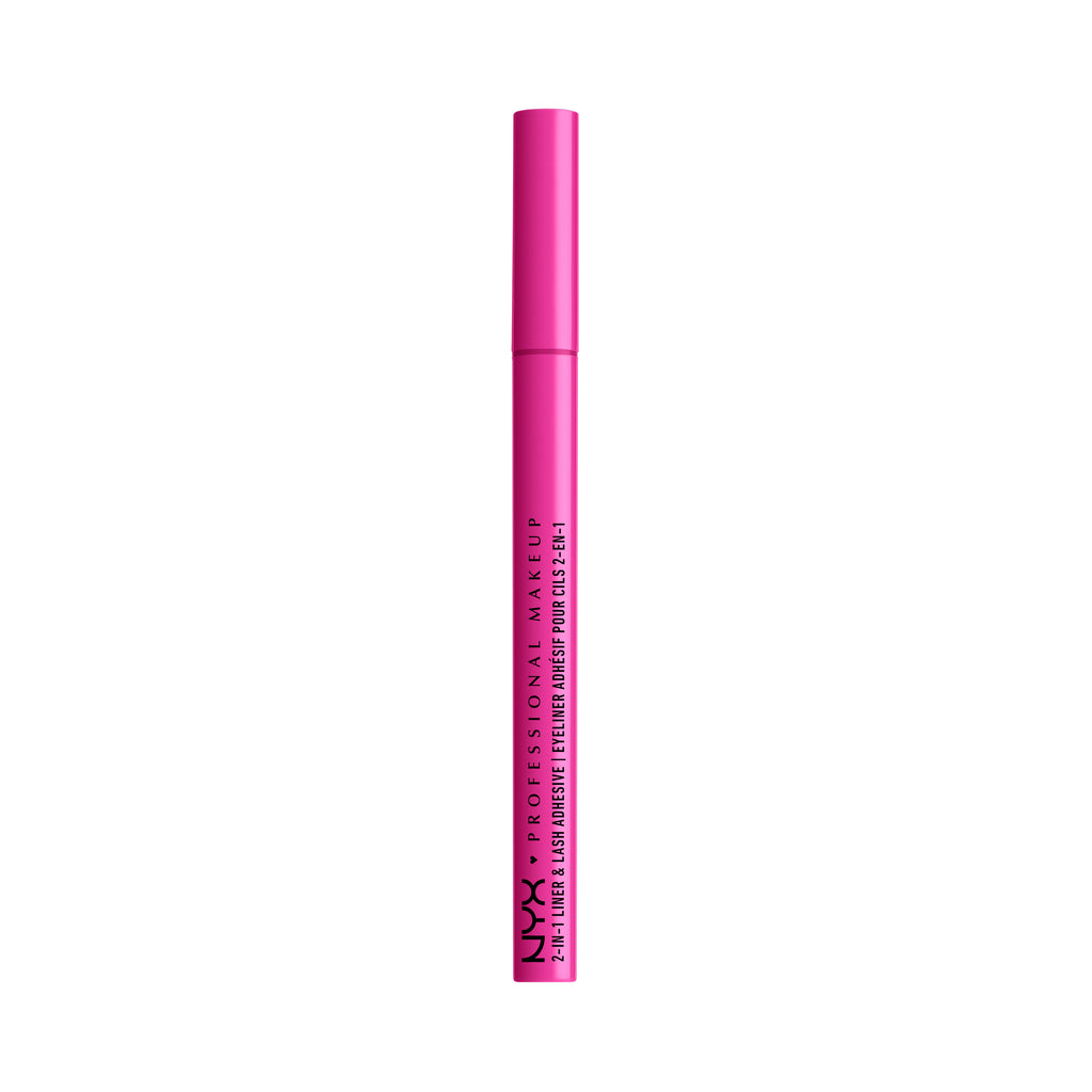 NYX Cosmetics Professional Makeup - Jumbo Lash! 2-in-1 Liner Lash Adhesive Baddest Black 1 mL