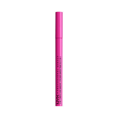 NYX Cosmetics Professional Makeup - Jumbo Lash! 2-in-1 Liner Lash Adhesive Baddest Black 1 mL