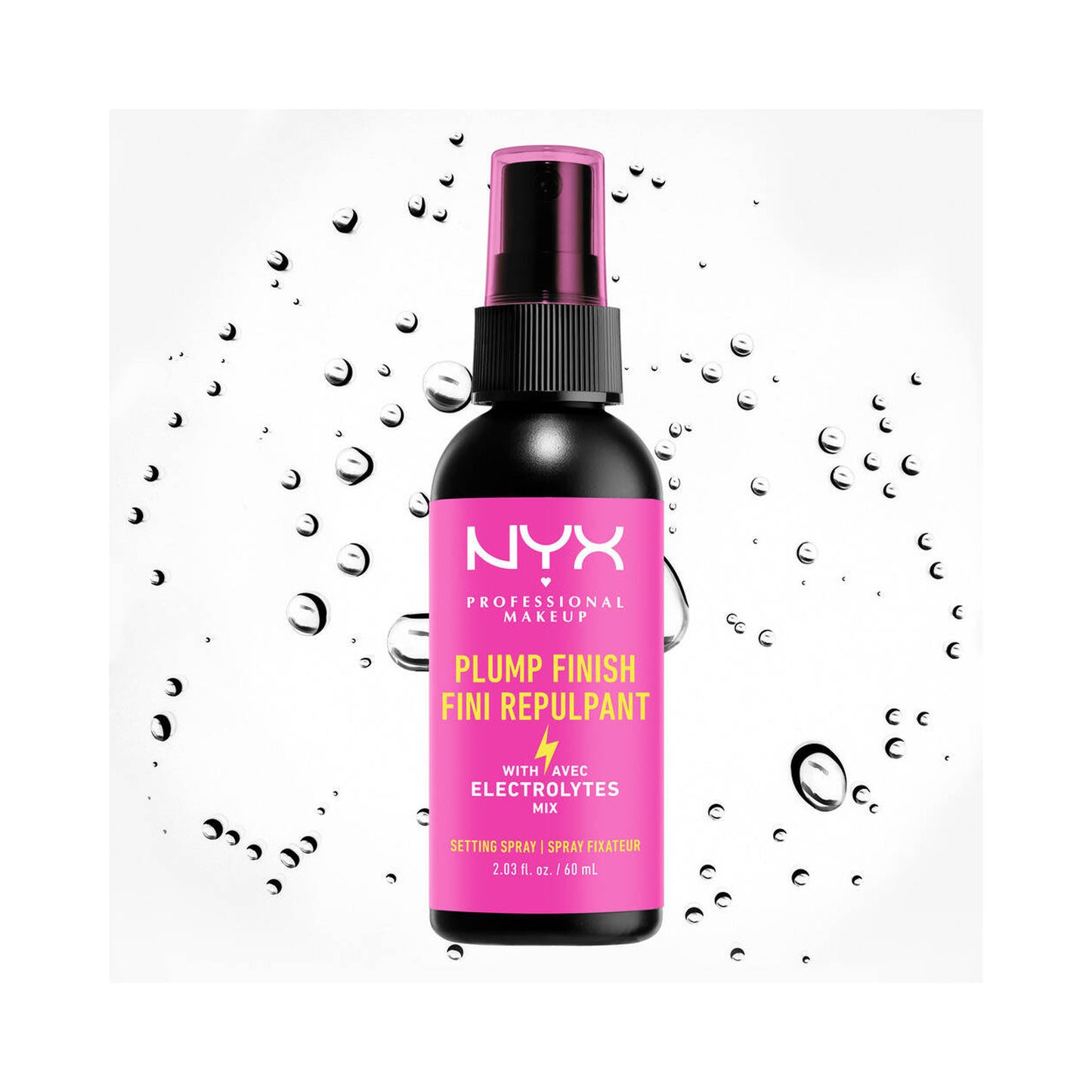 NYX Cosmetics Professional Makeup Plump Finish Setting Spray 60 mL