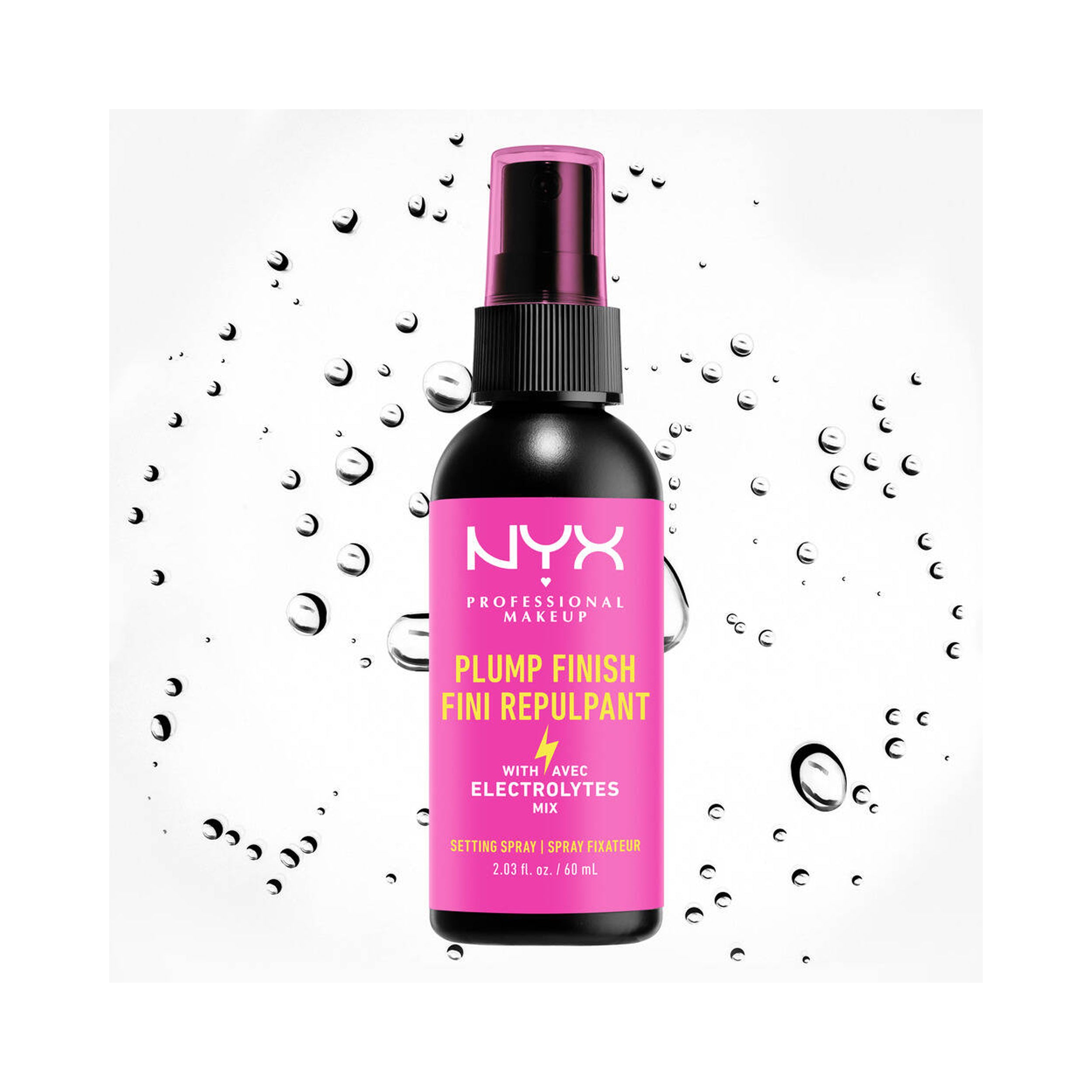 NYX Cosmetics Professional Makeup Plump Finish Setting Spray 60 mL