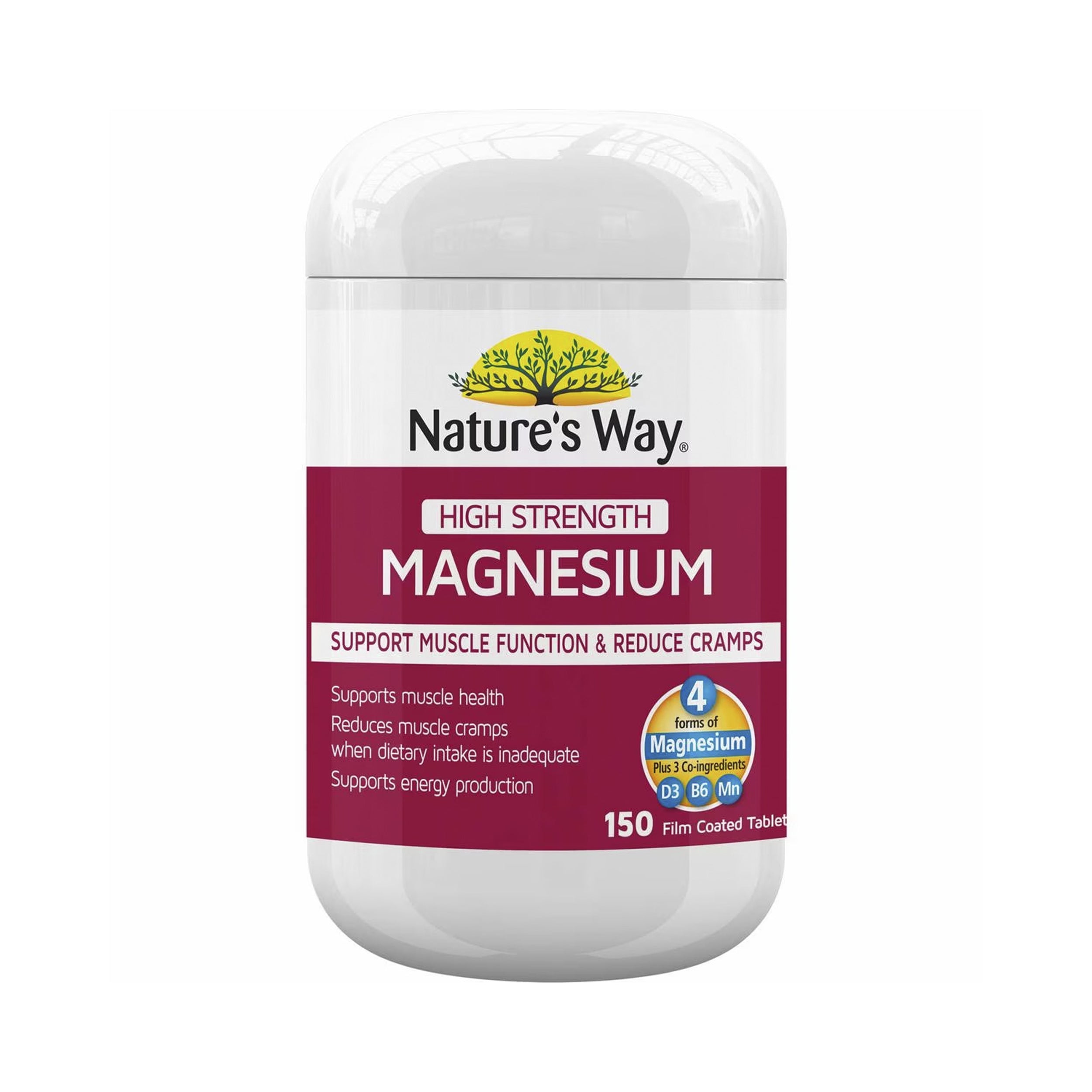 Nature's Way High Strength Magnesium 150 Tablets