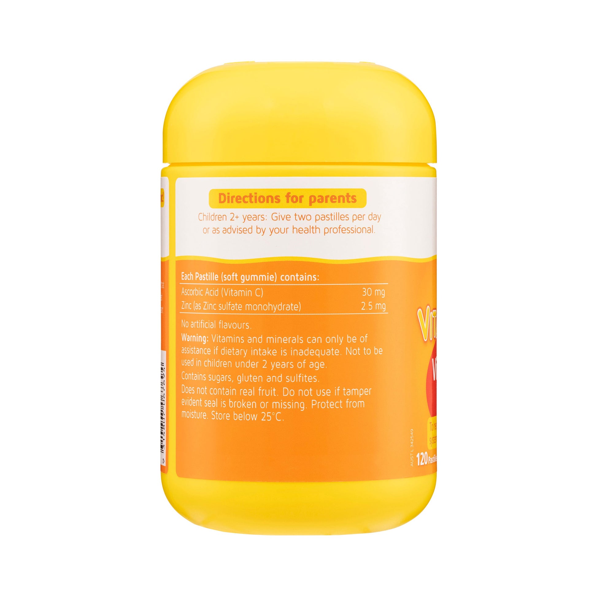 Nature's Way Kids Smart Vita Gummies Vitamin C Zinc 120 Pack