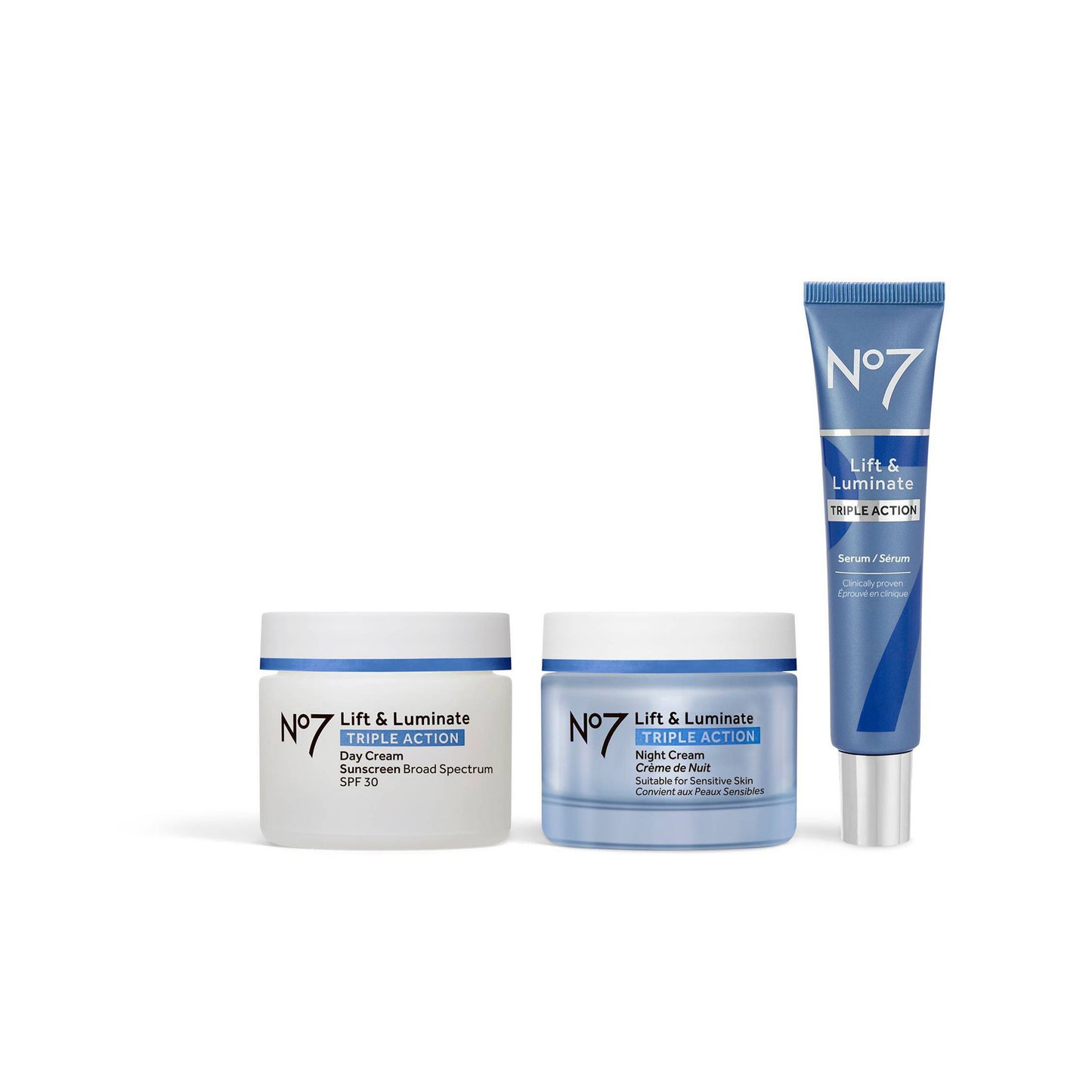 No7 Lift Luminate Triple Action Skincare System