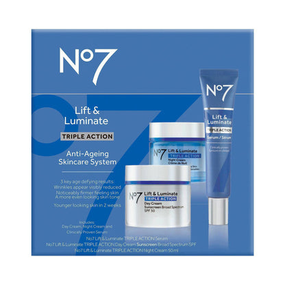 No7 Lift Luminate Triple Action Skincare System