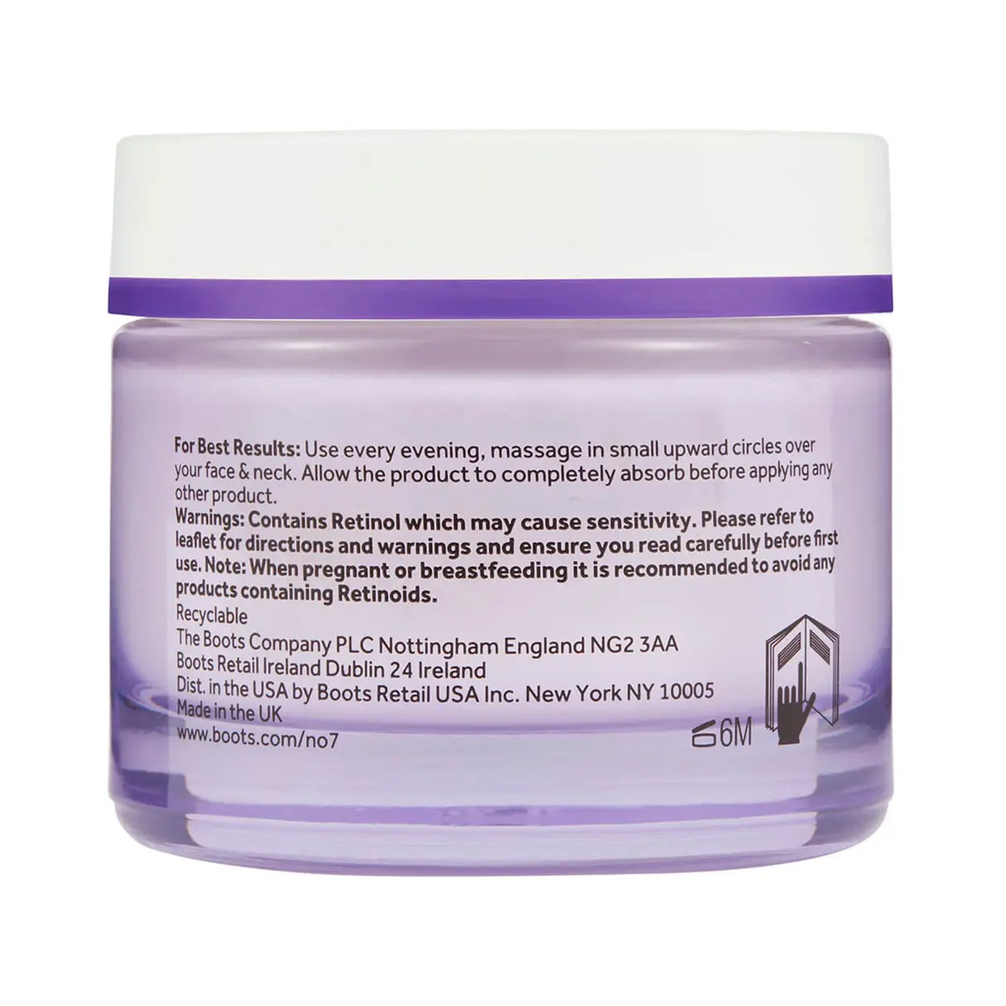 No7 Pure Retinol Night Repair Cream 50 mL