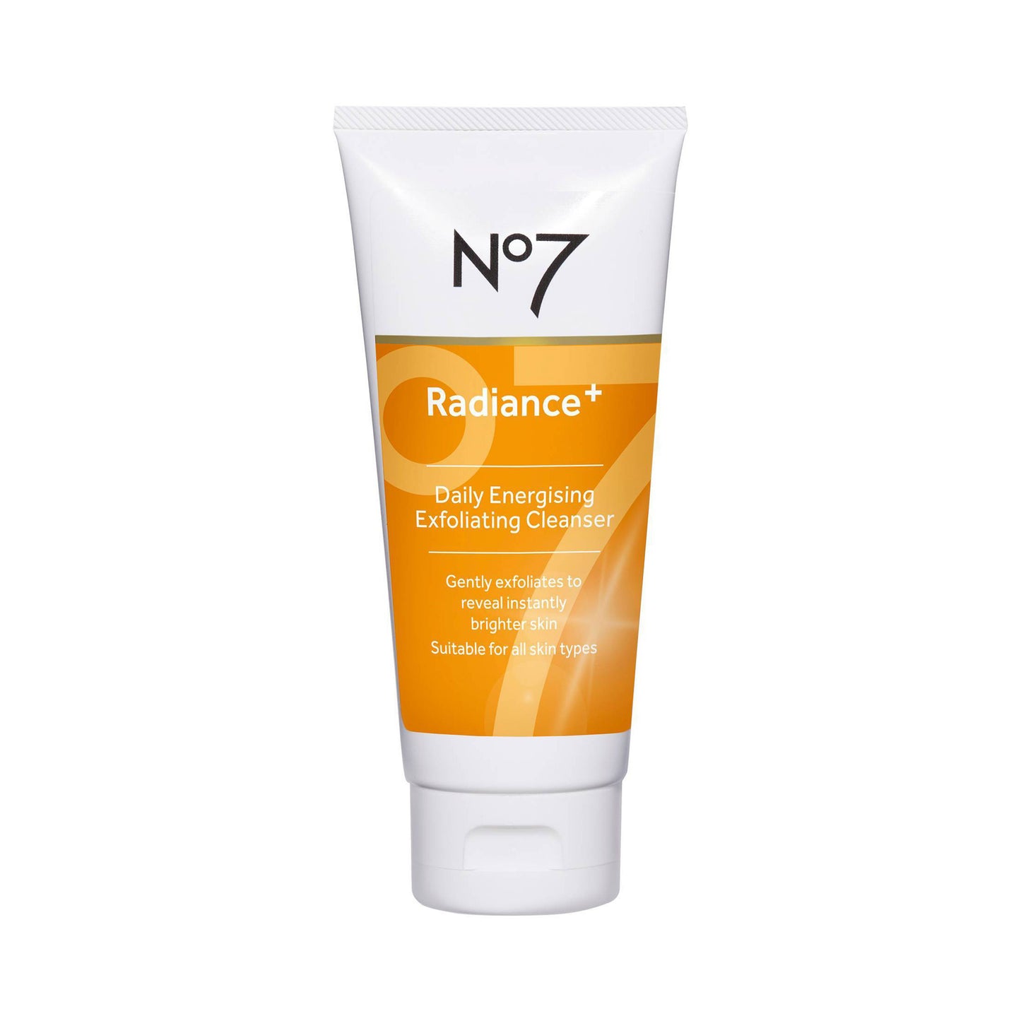 No7 Radiance+ Daily Energizing Exfoliating Cleanser 100 mL