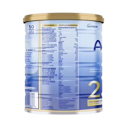 Nutricia Aptamil Gold+ 2 Premium Follow-On Formula From 6-12 Months 900g