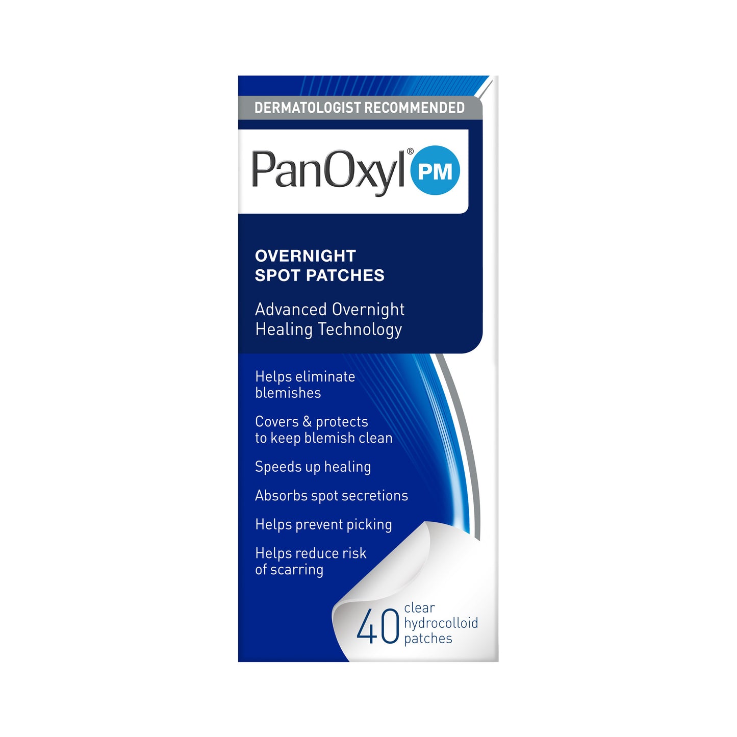 PanOxyl PM Overnight Spot Patches 40 Patches