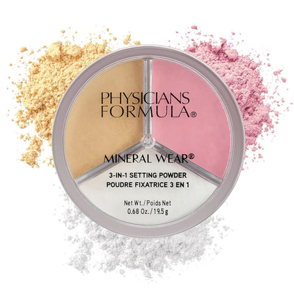 Physicians Formula Mineral Wear 3-in-1 Setting Powder
