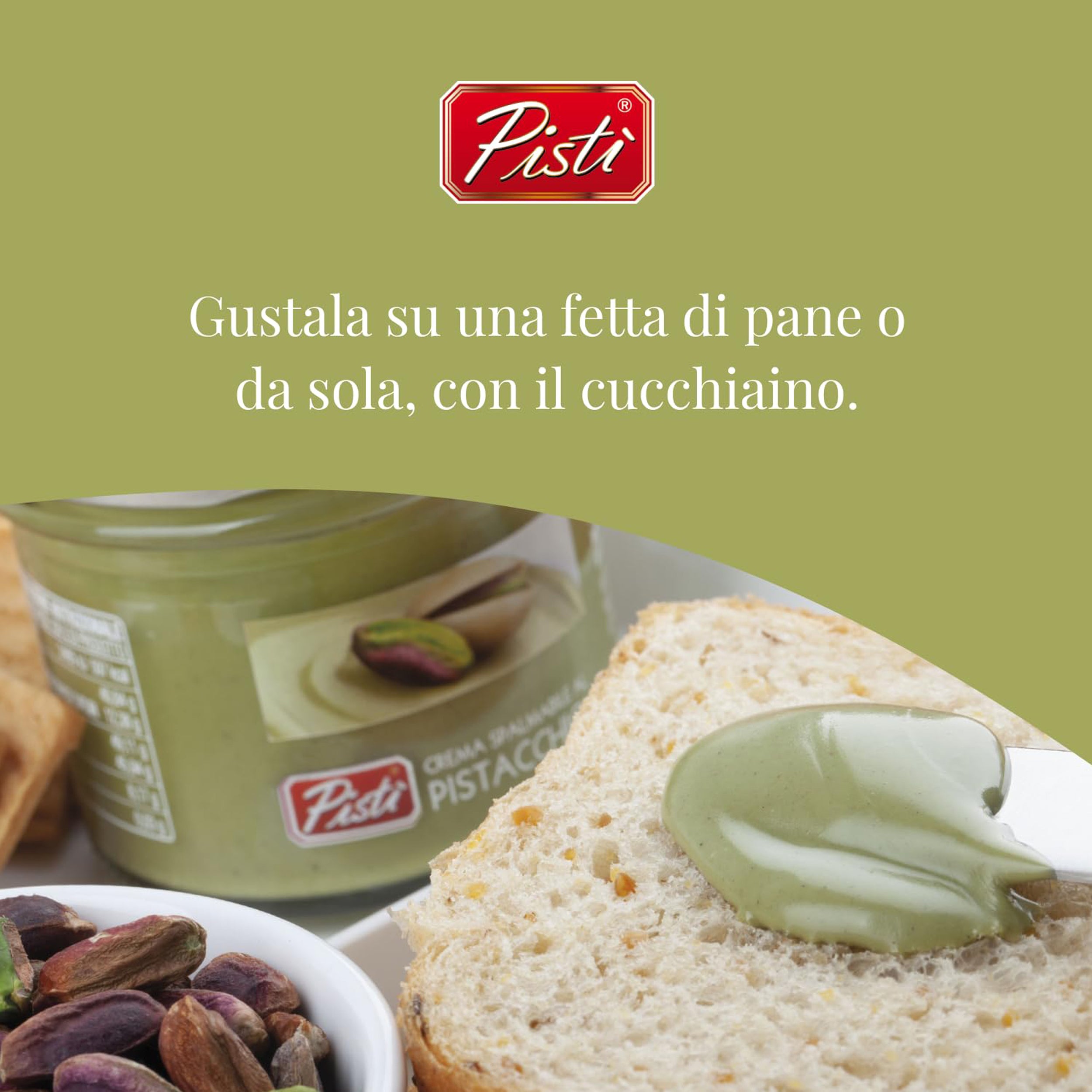 Pisti Pistachio Spreadable Cream in Magnum Pack 600 g