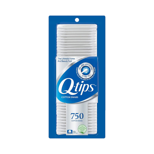 Q-tips Cotton Swabs 750 Ct