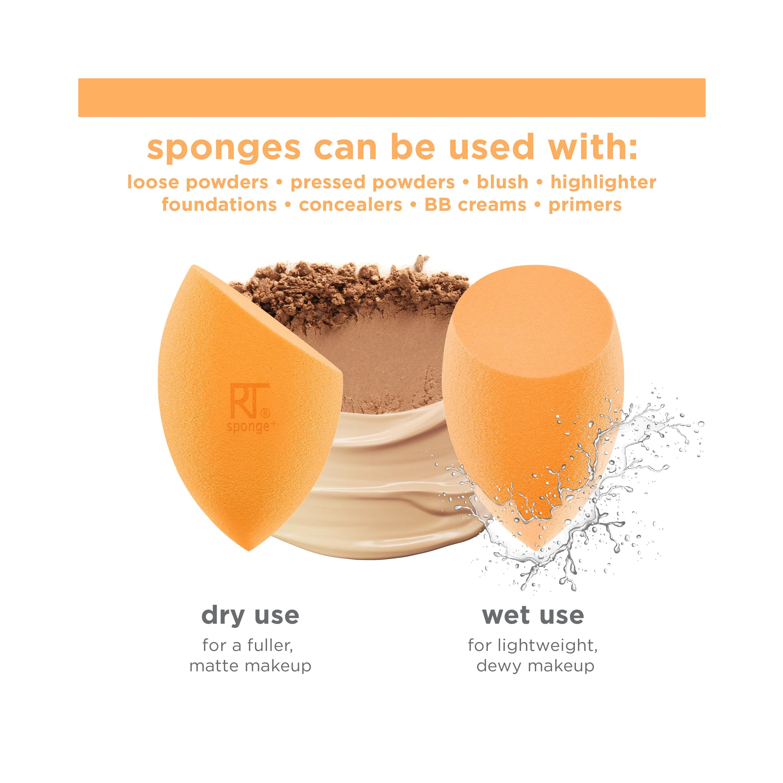 Real Techniques 4 Miracle Complexion Sponges