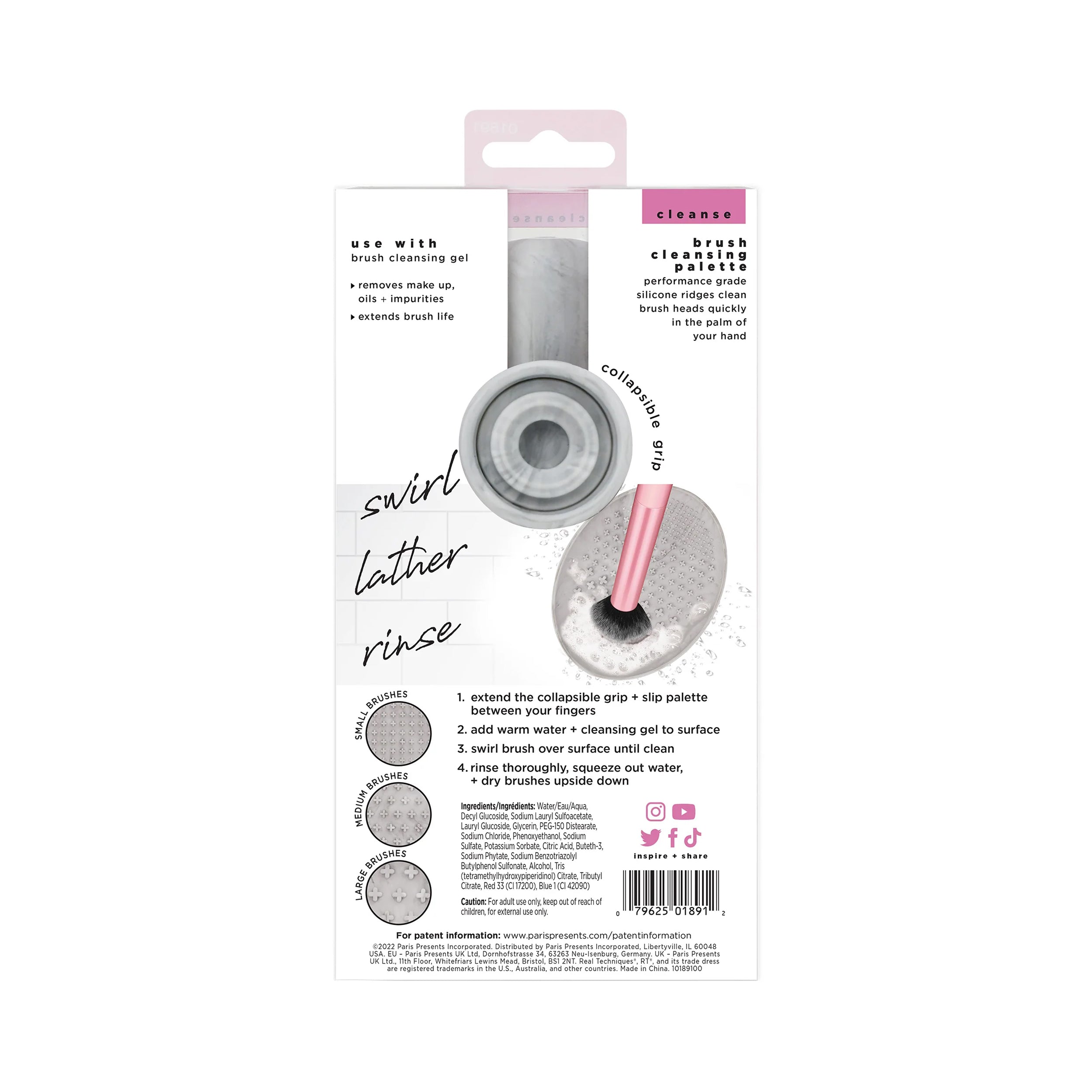 Real Techniques Brush Cleansing Palette