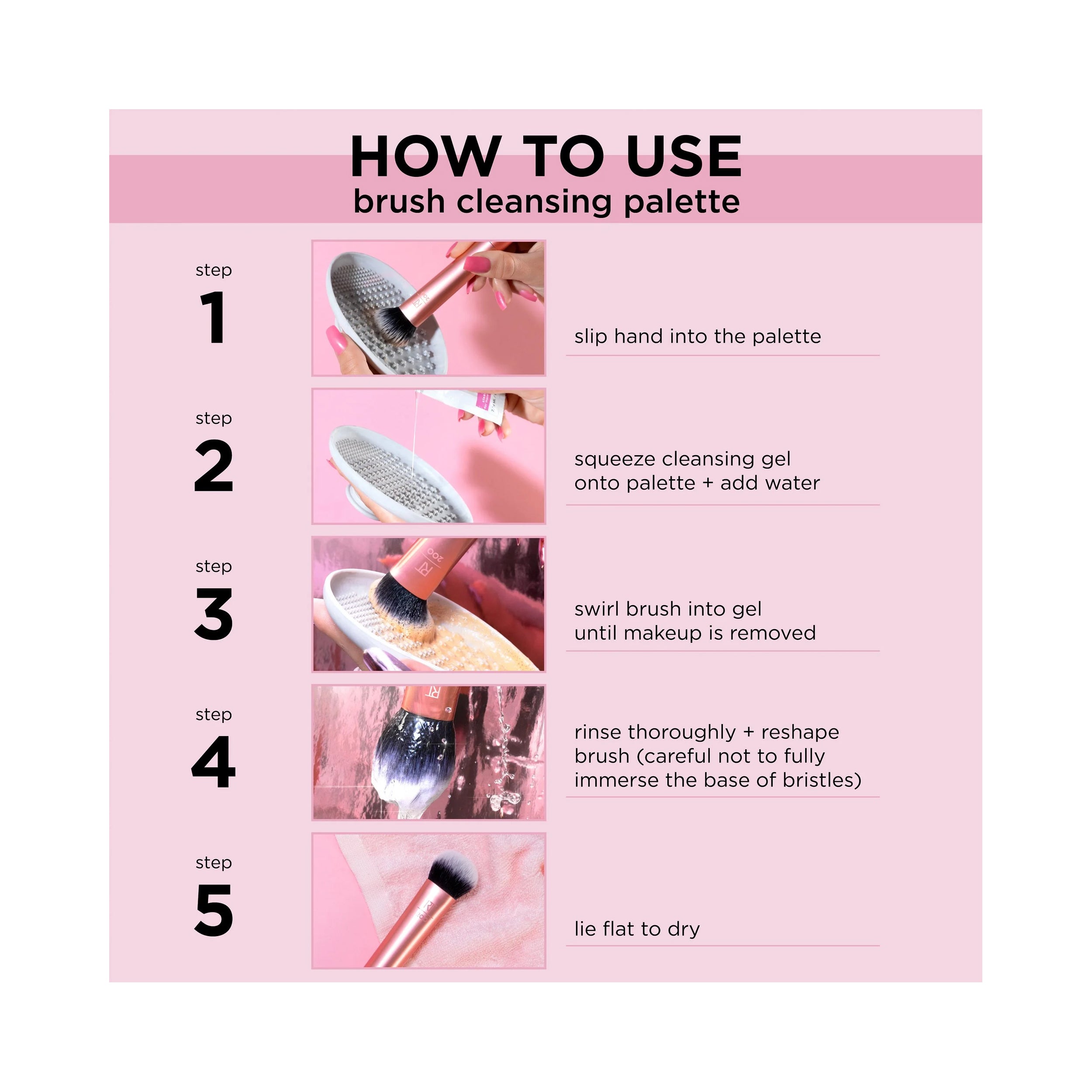 Real Techniques Brush Cleansing Palette