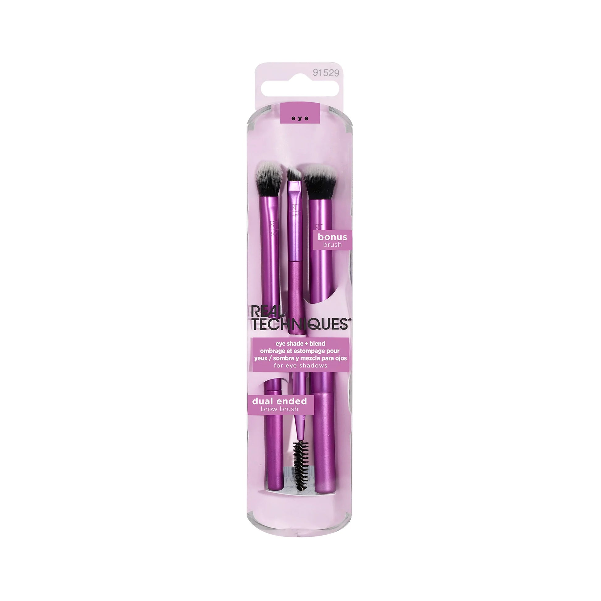Real Techniques Eye Shade Blend Makeup Brush Trio