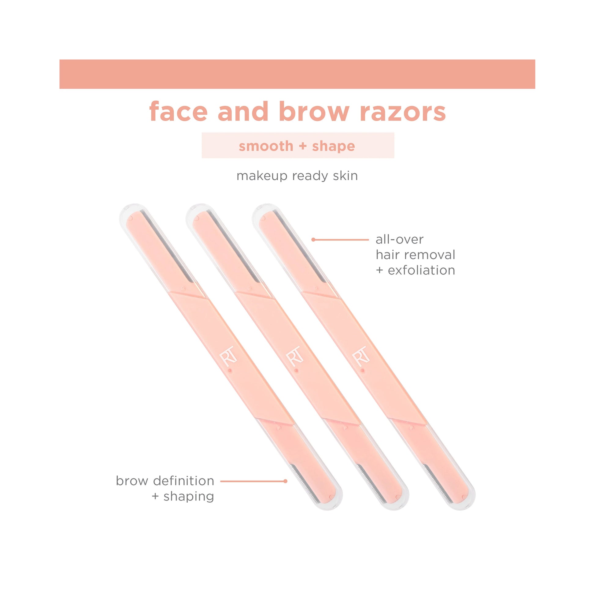 Real Techniques Face and Brow Razors