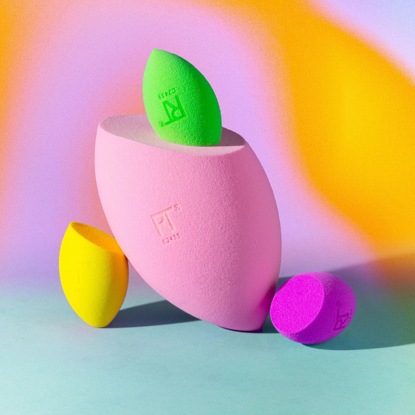 Real Techniques Hyperbrights XL + Mini Miracle Complexion Sponge Set