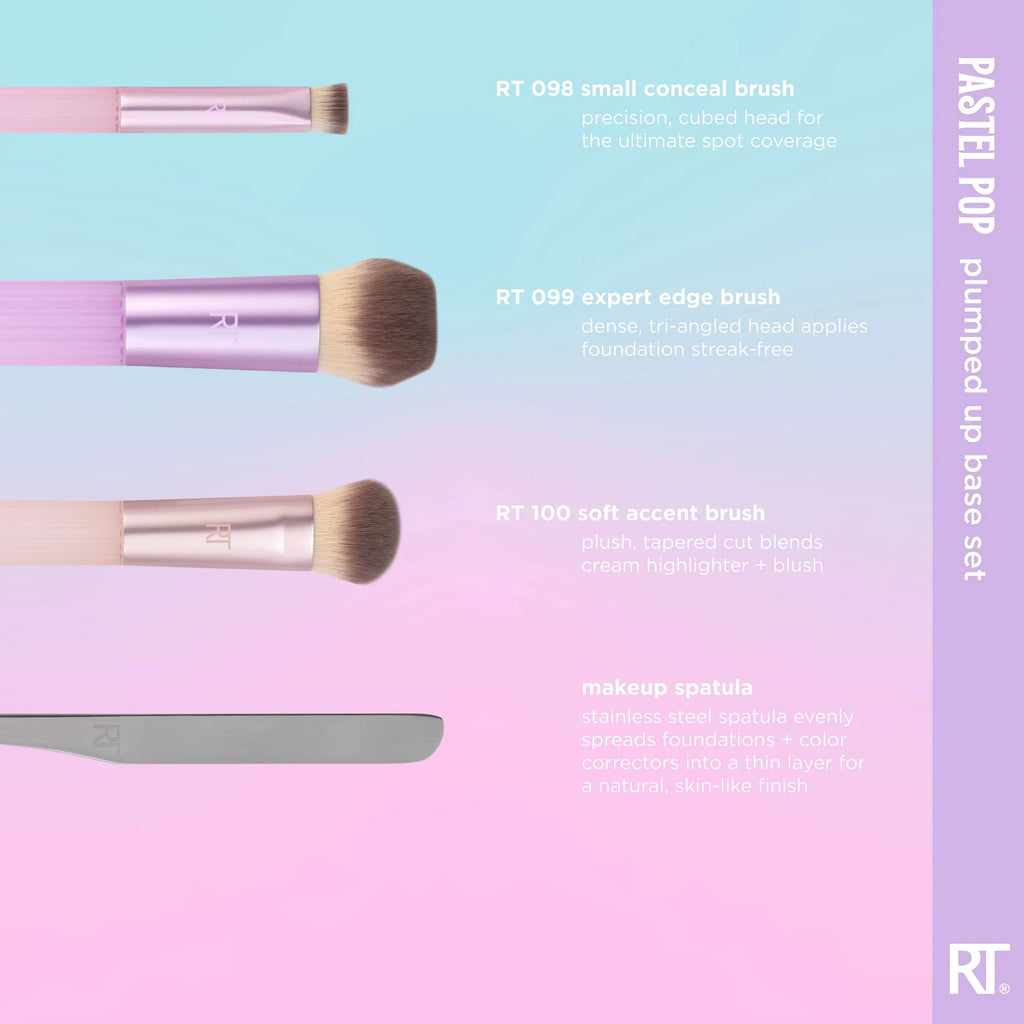 Real Techniques Pastel Pop Plumped Up Base Set