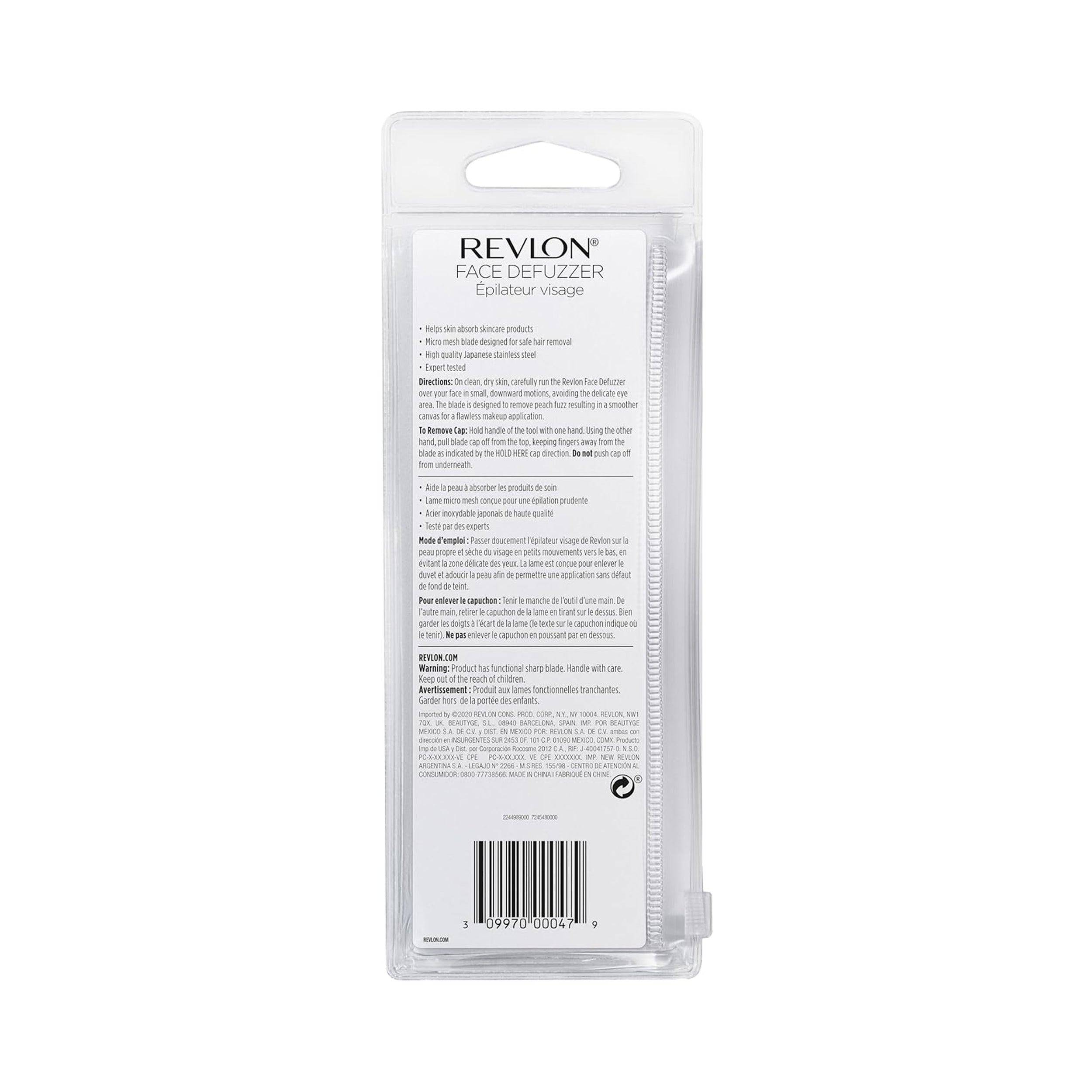 Revlon face pack packaging on a white background