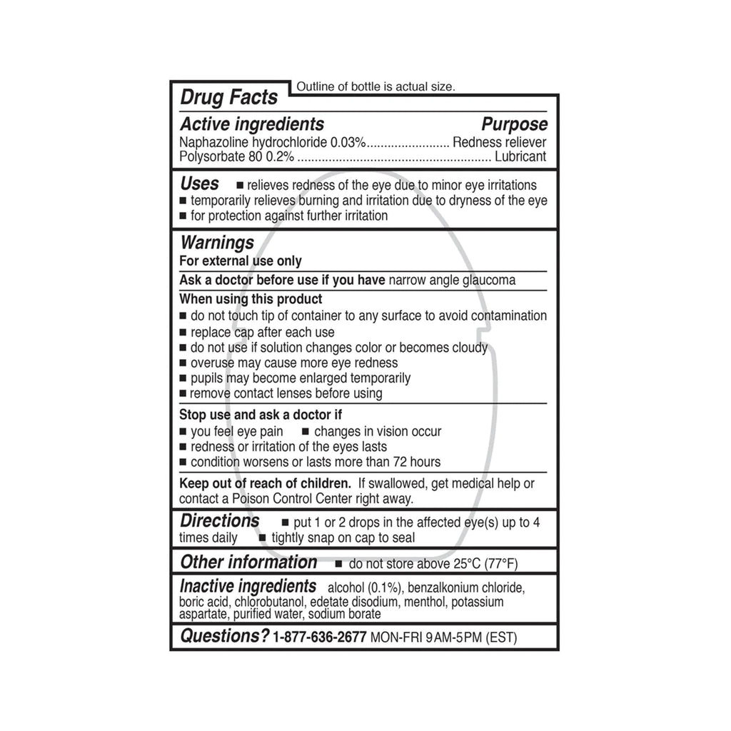 Rohto Max Strength Redness Relief Eye Drops 13 mL