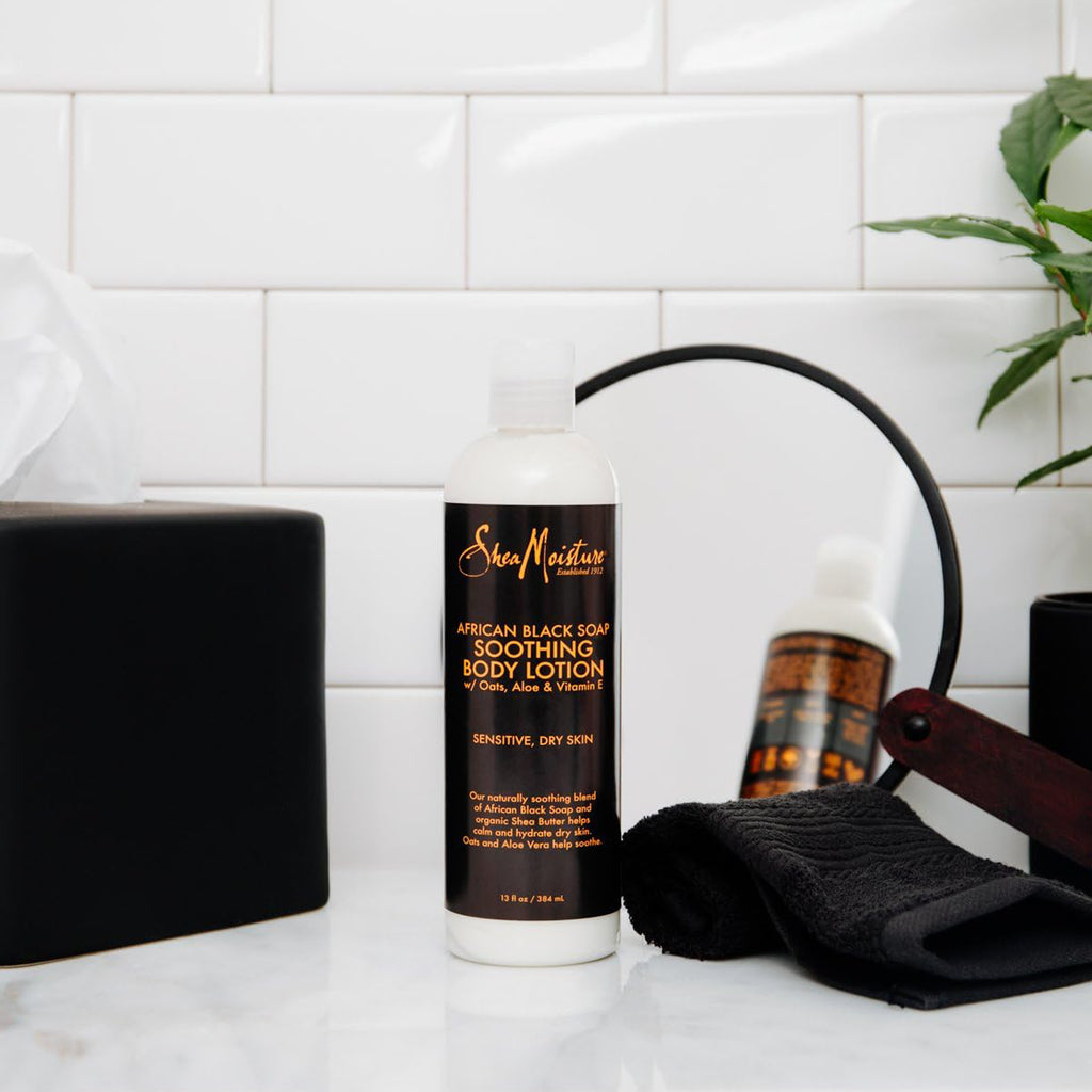 Shea Moisture African Black Soap Body Soothing Lotion 384 mL