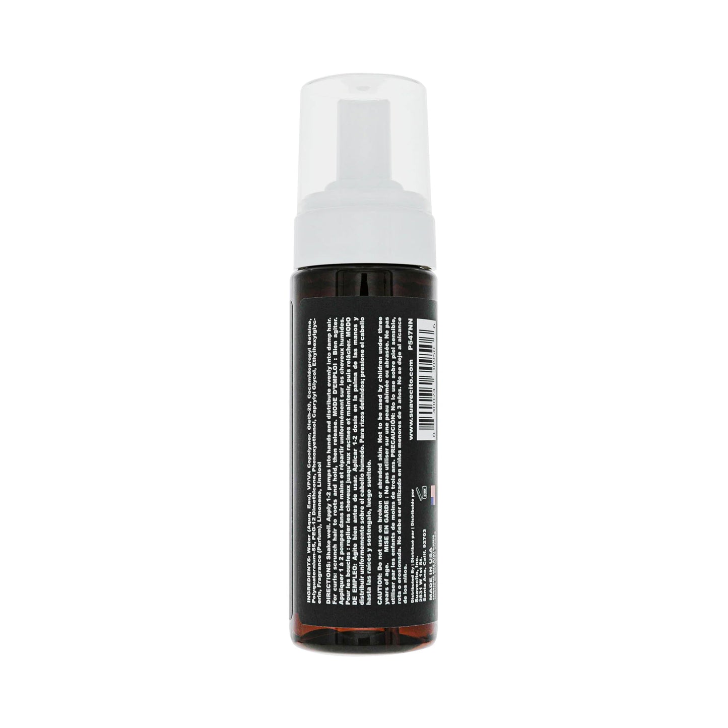 Suavecito Styling Foam Mousse Defining Curls 177 mL
