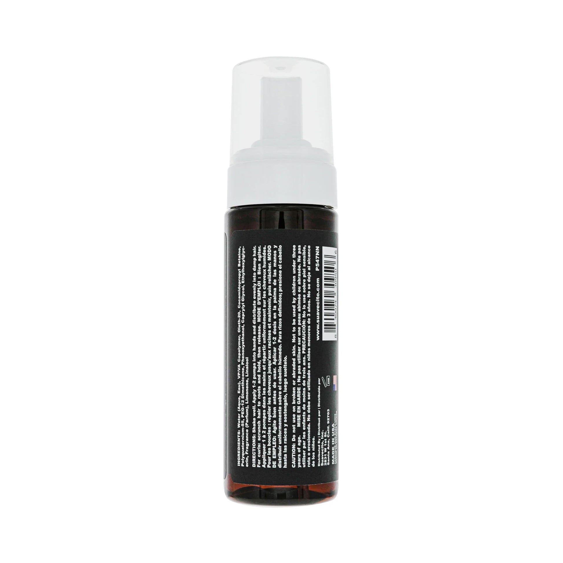 Suavecito Styling Foam Mousse Defining Curls 177 mL
