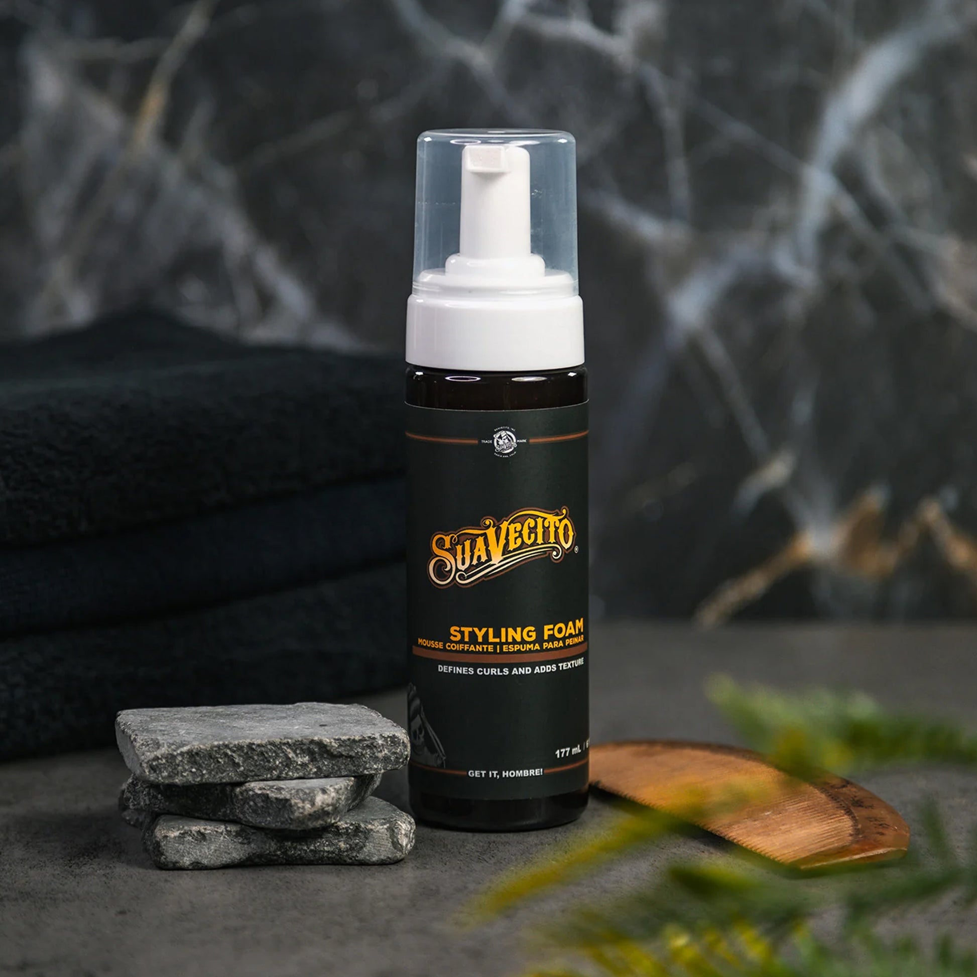 Suavecito Styling Foam Mousse Defining Curls 177 mL