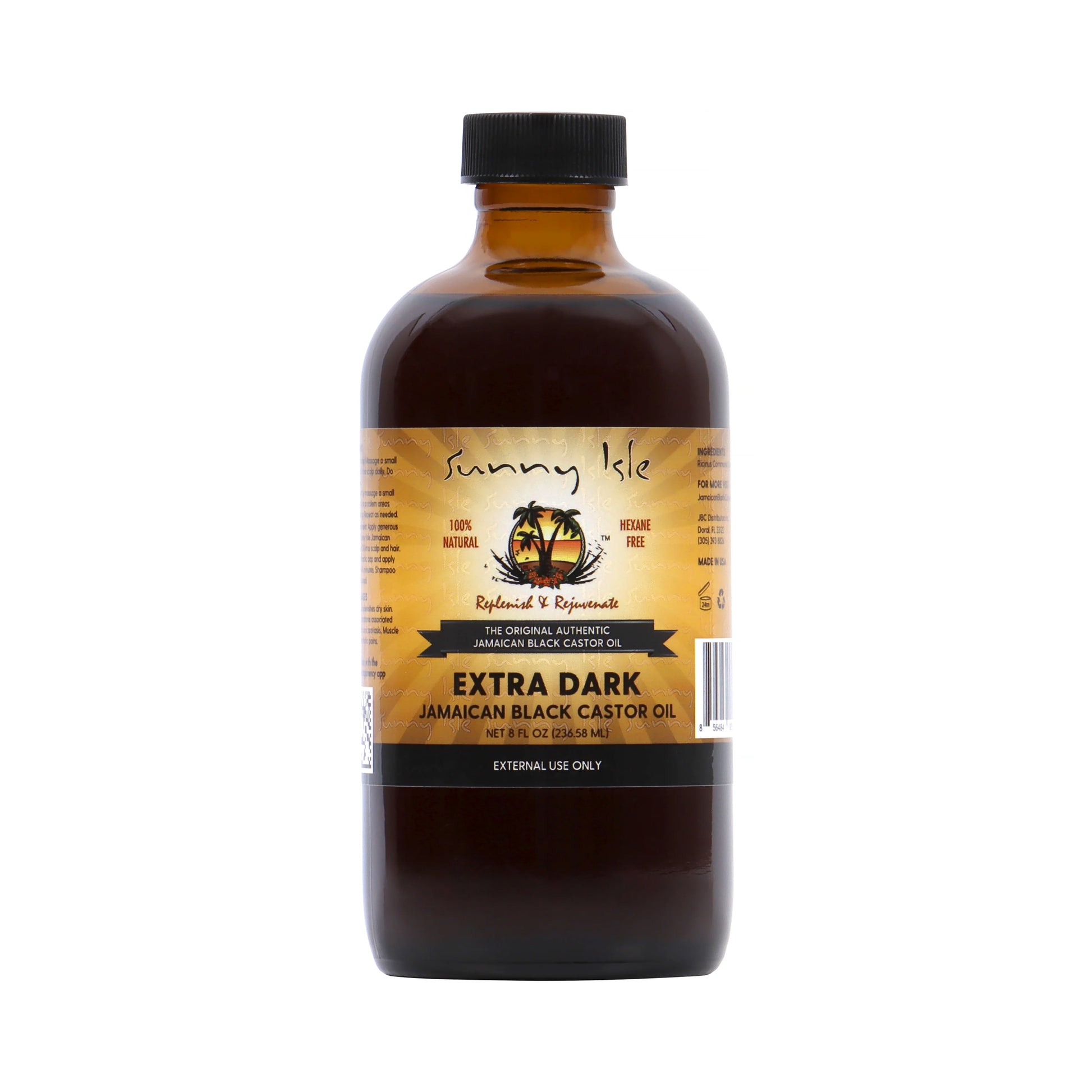 Sunny Isle Extra Dark Jamaican Black Castor Oil 237 mL