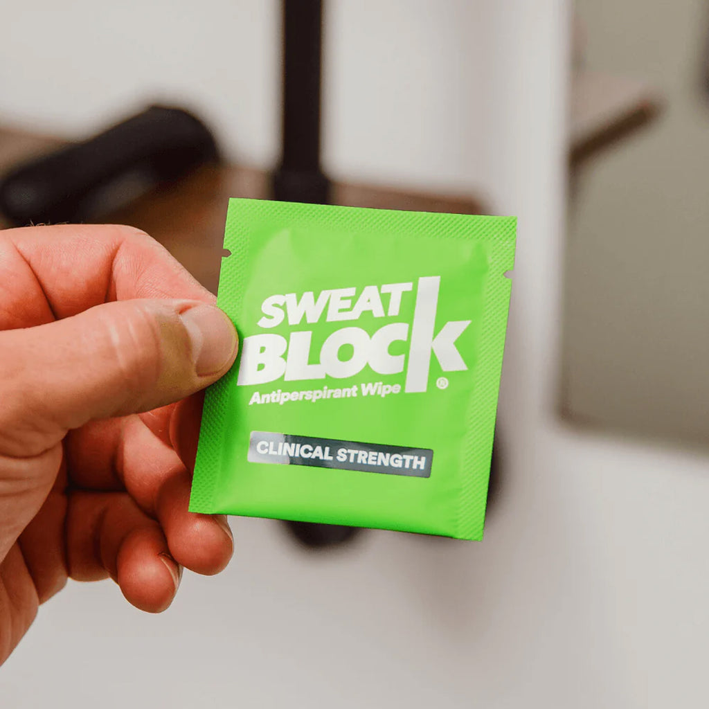 Sweat Block Clinical Strength Antiperspirant Wipes