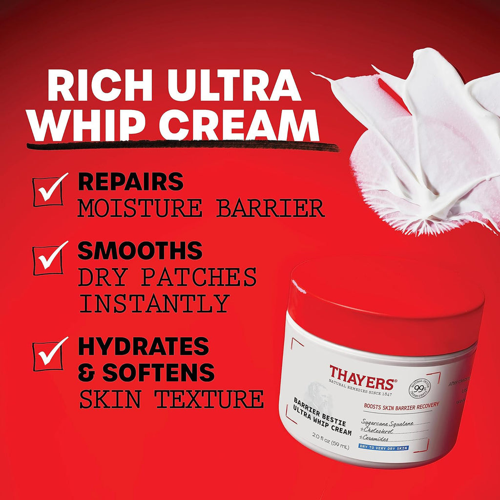 Thayers Barrier Bestie Ultra Whip Face Cream 59 mL