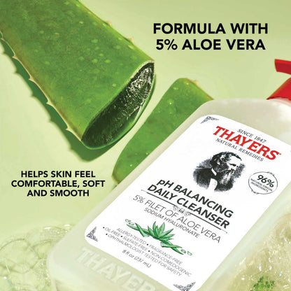 Thayers pH Balancing Gentle Face Wash with Aloe Vera 237 mL