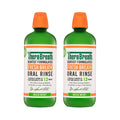 TheraBreath Oral Rinse Fresh Breath Mild Mint 1 Liter Pack Of 2
