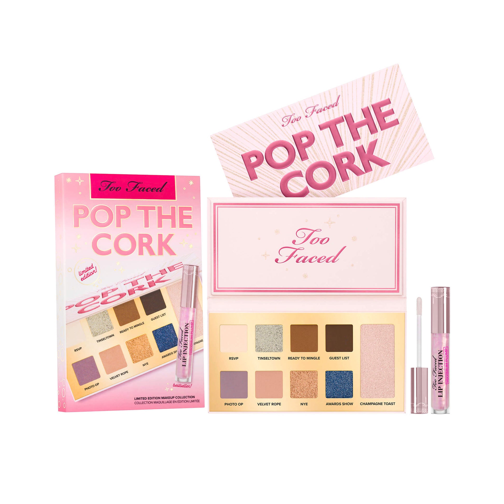 Too Faced Pop The Cork Makeup Gift Set