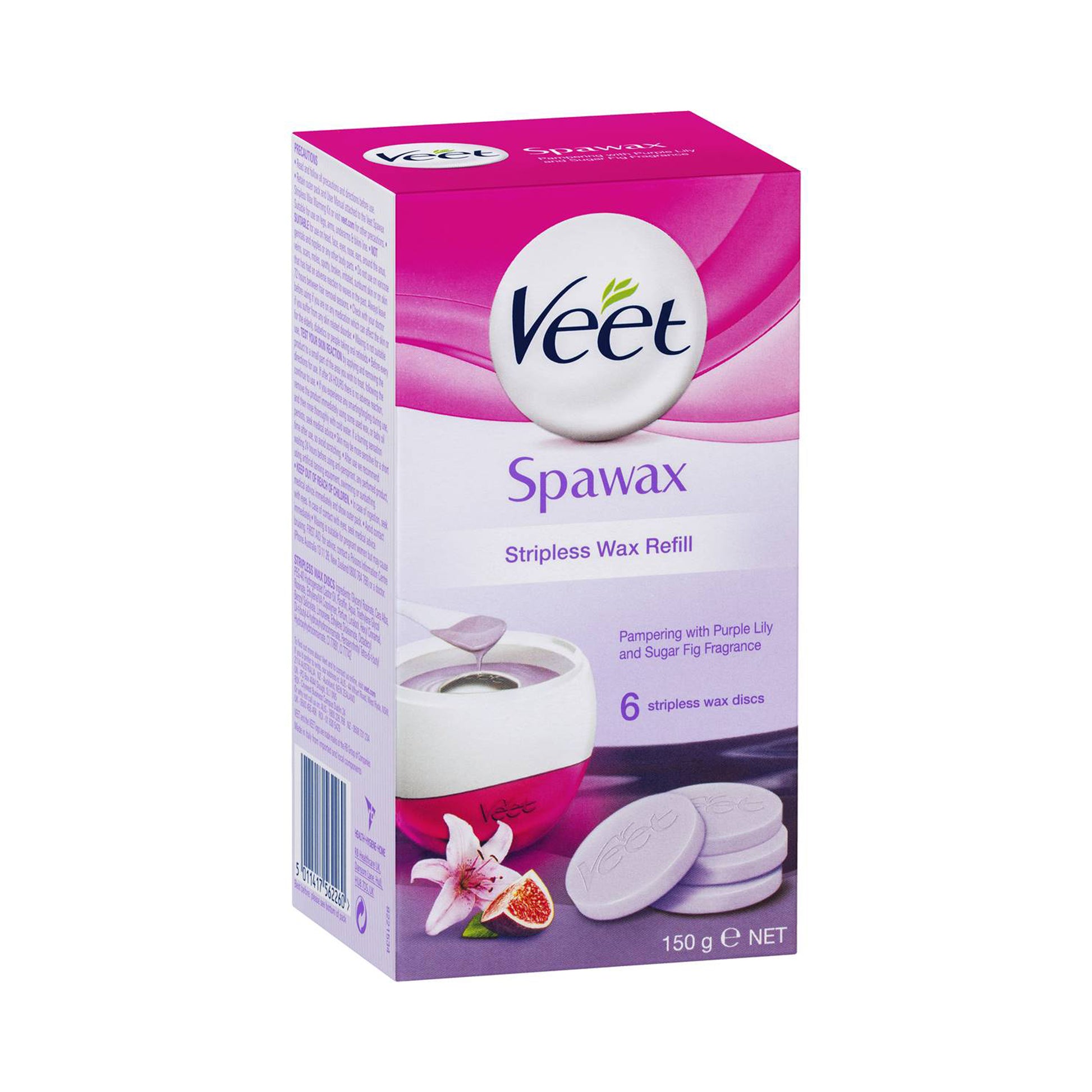 Veet Spawax Refill Purple Lily Sugar Fig 150 g