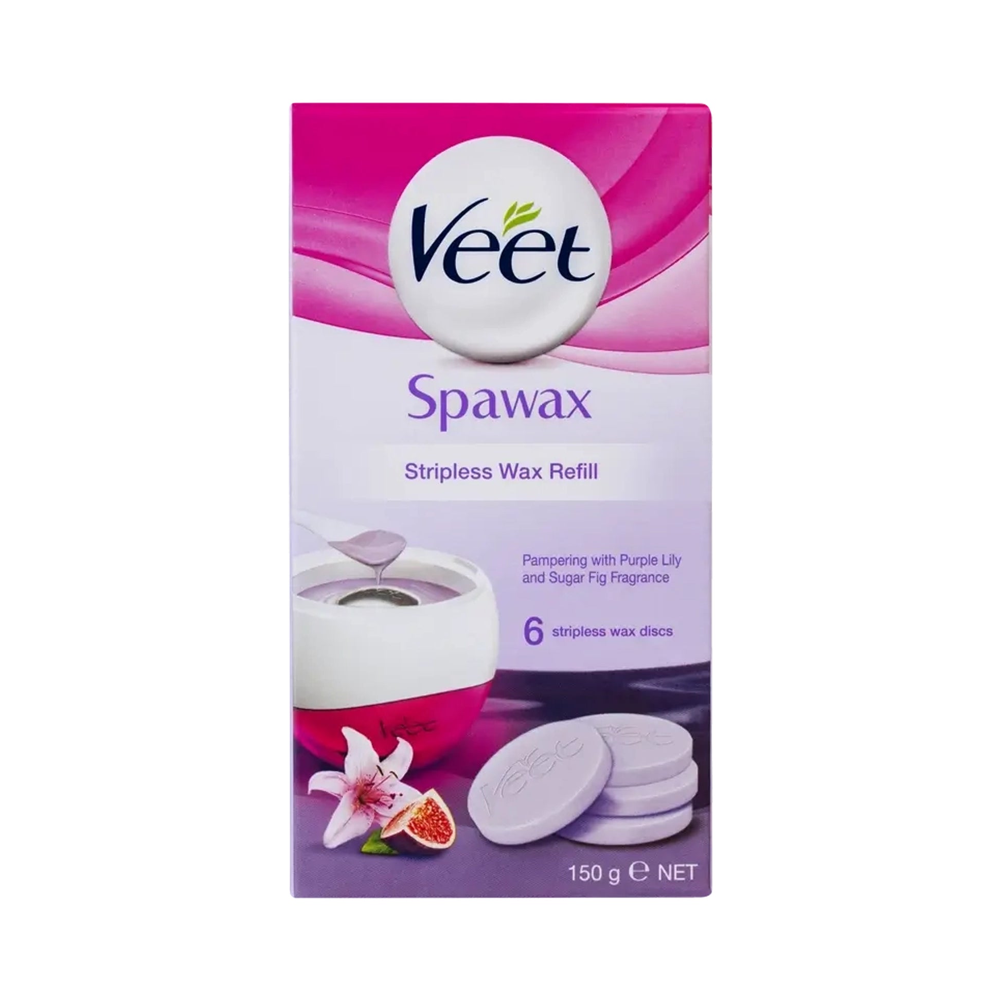 Veet Spawax Refill Purple Lily Sugar Fig 150 g