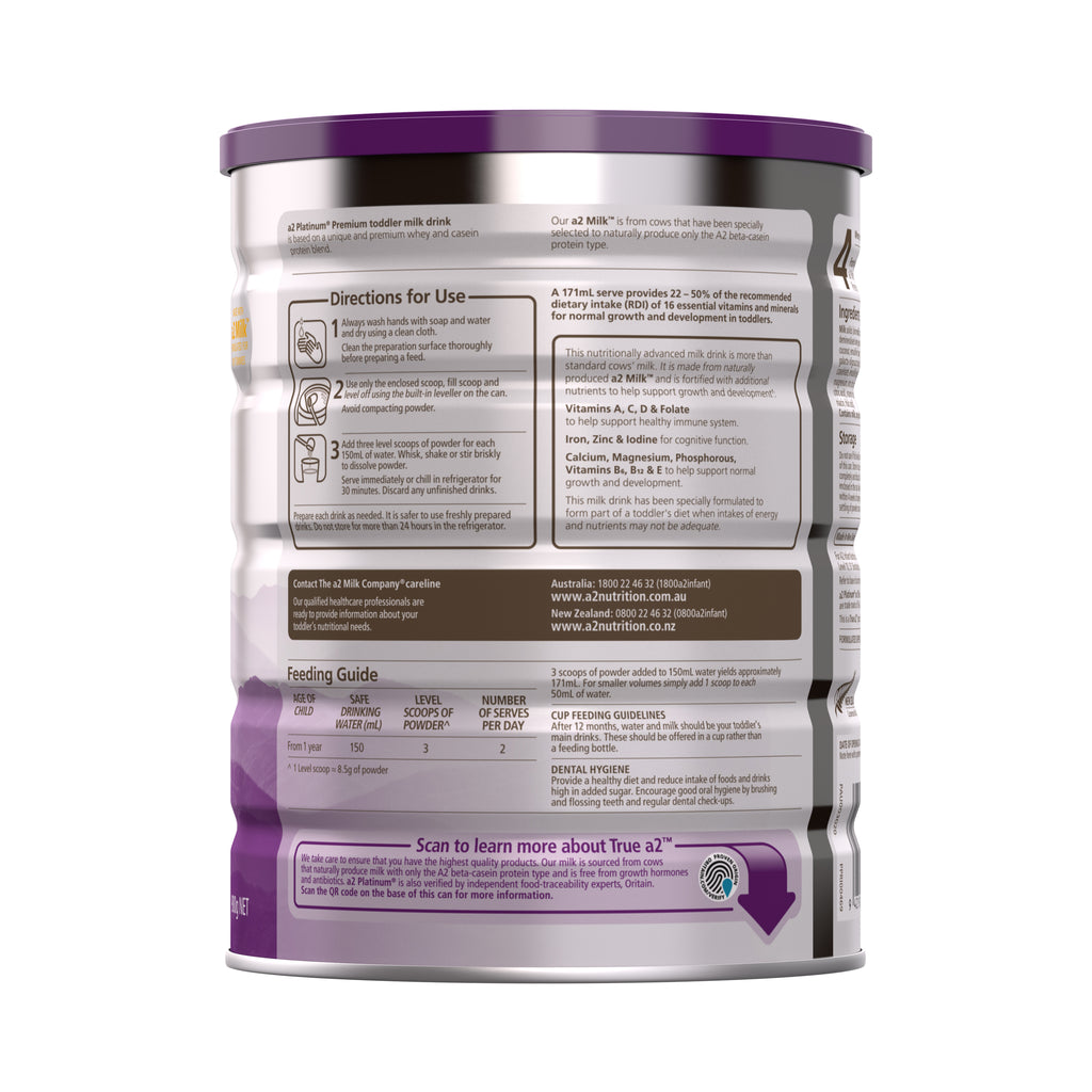 a2 Platinum Premium Stage 3 Toddler Milk Drink