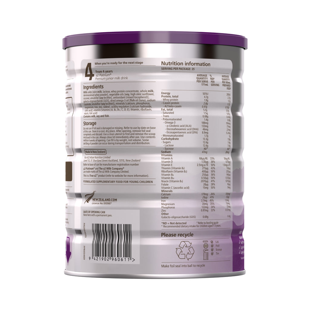 a2 Platinum Premium Stage 3 Toddler Milk Drink