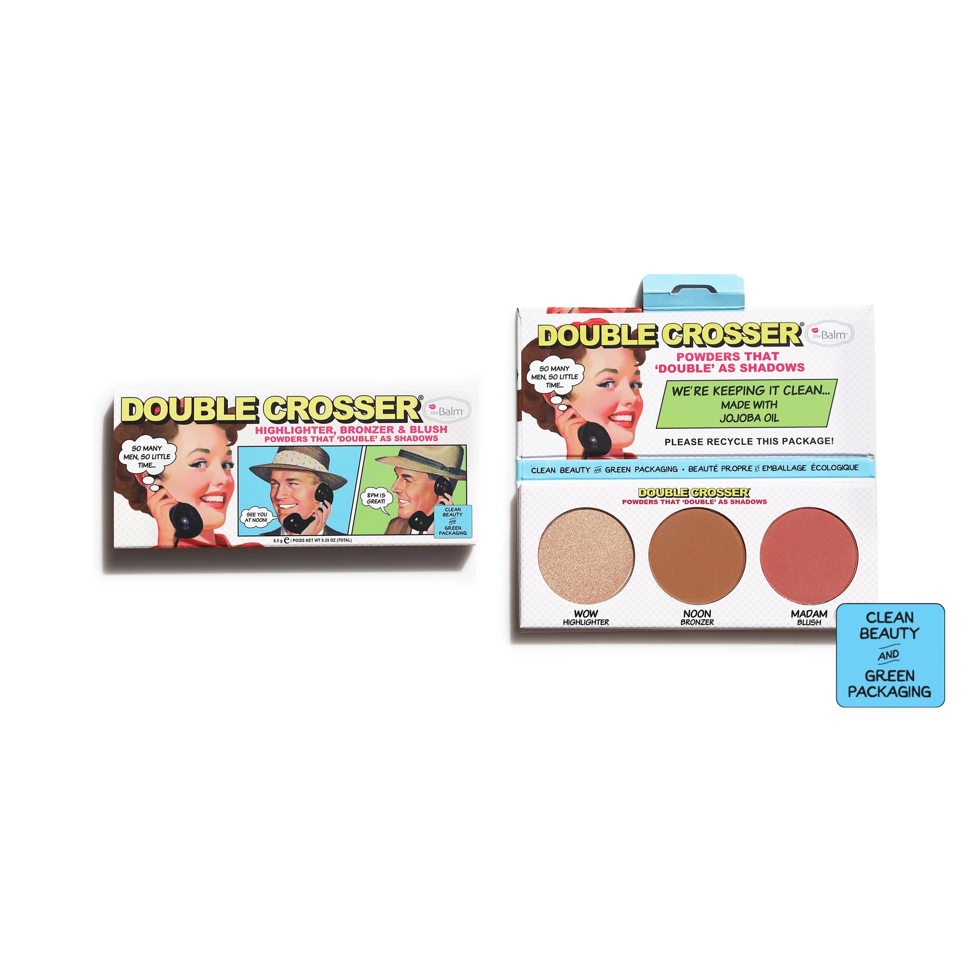 theBalm Double Crosser Face Palette