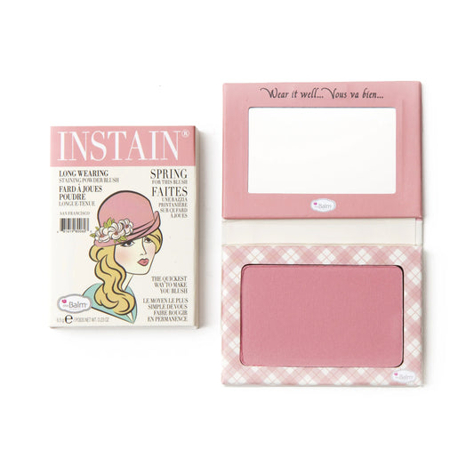 theBalm INSTAIN Long-Wearing Powder Staining Blush Argyle