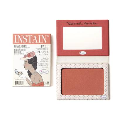 theBalm INSTAIN Long-Wearing Powder Staining Blush Swiss Dot