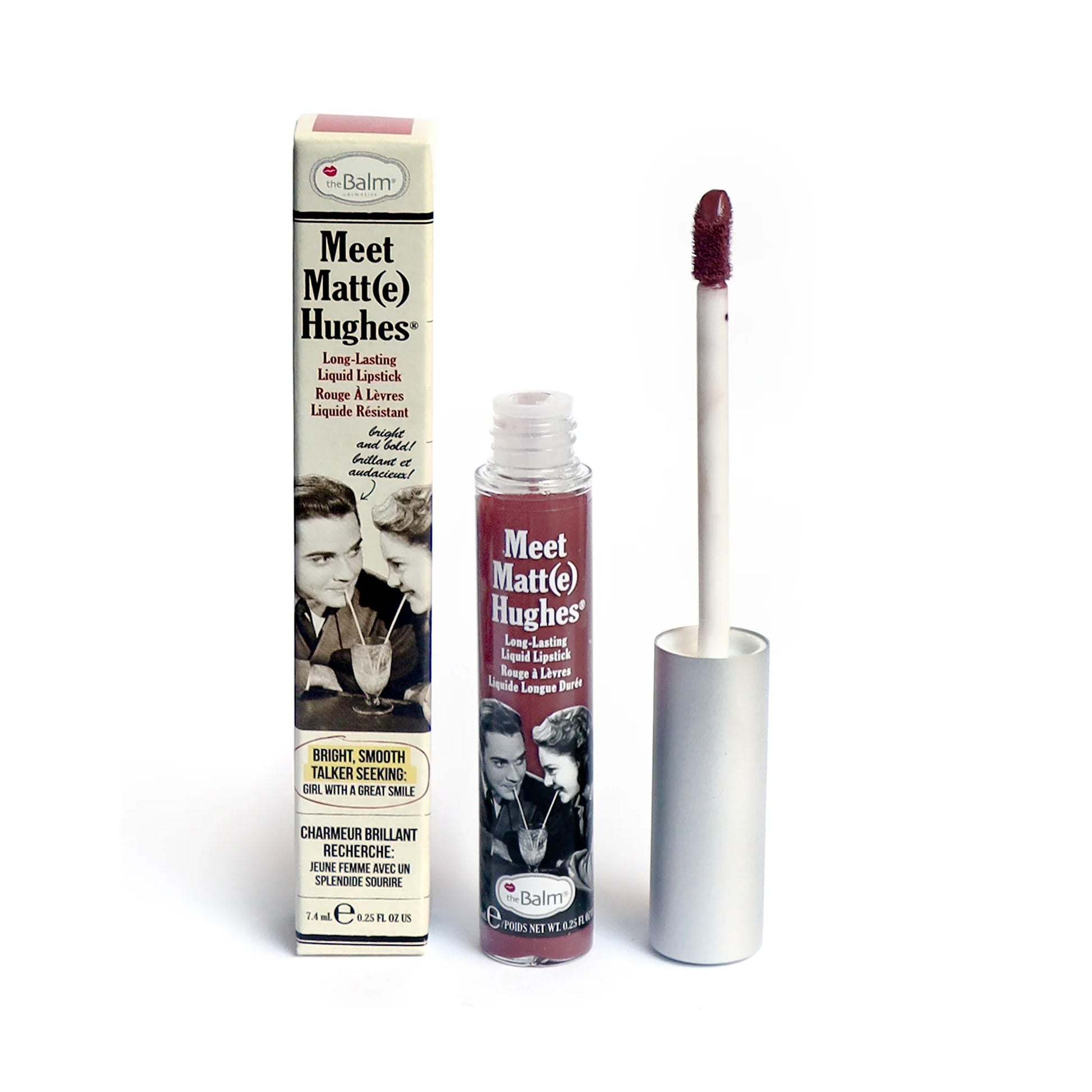 theBalm Meet Matt(e) Hughes Long Lasting Liquid Lipstick Confident